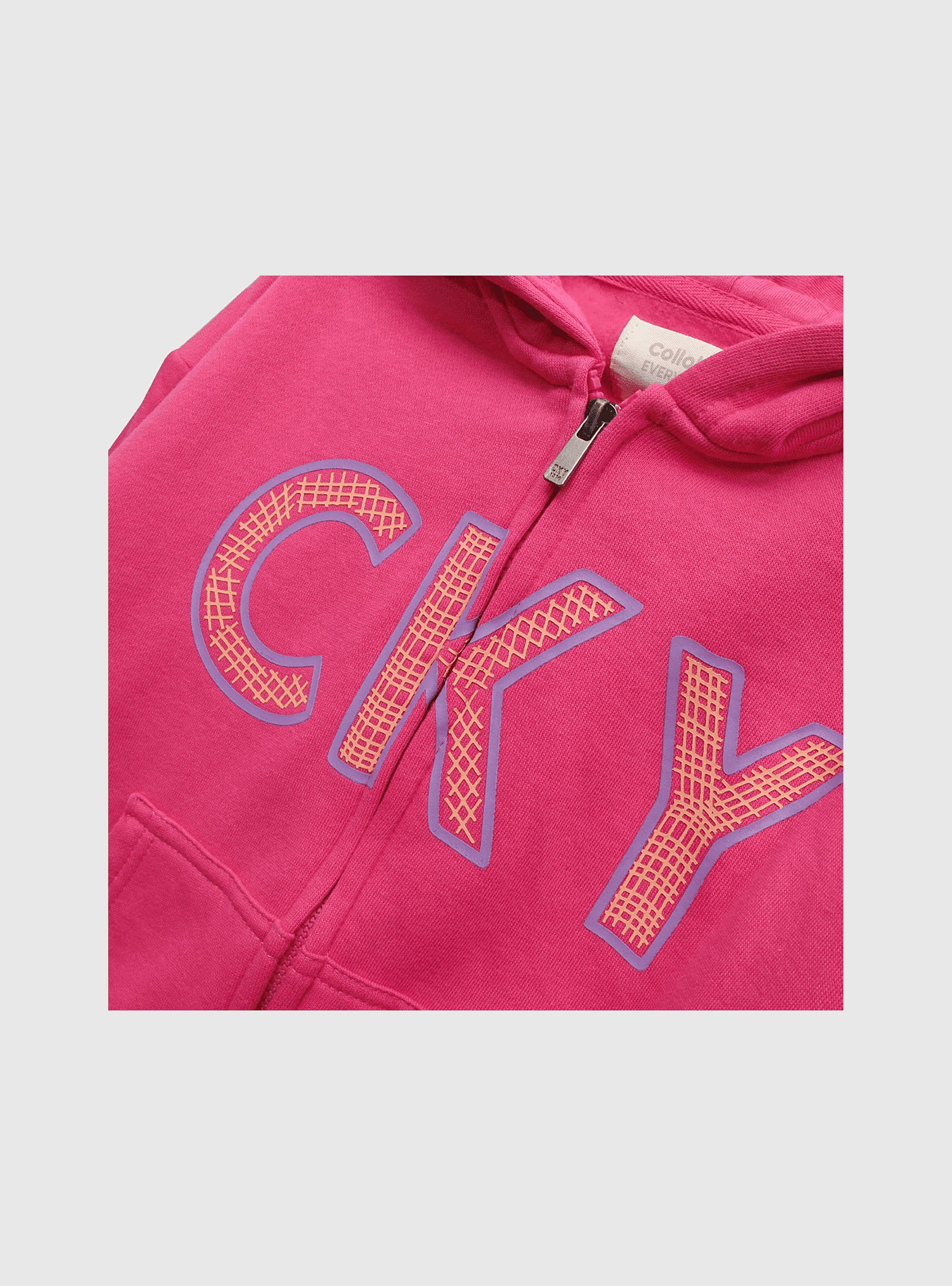 Poleron Niña Fucsia 53100 Colloky-2