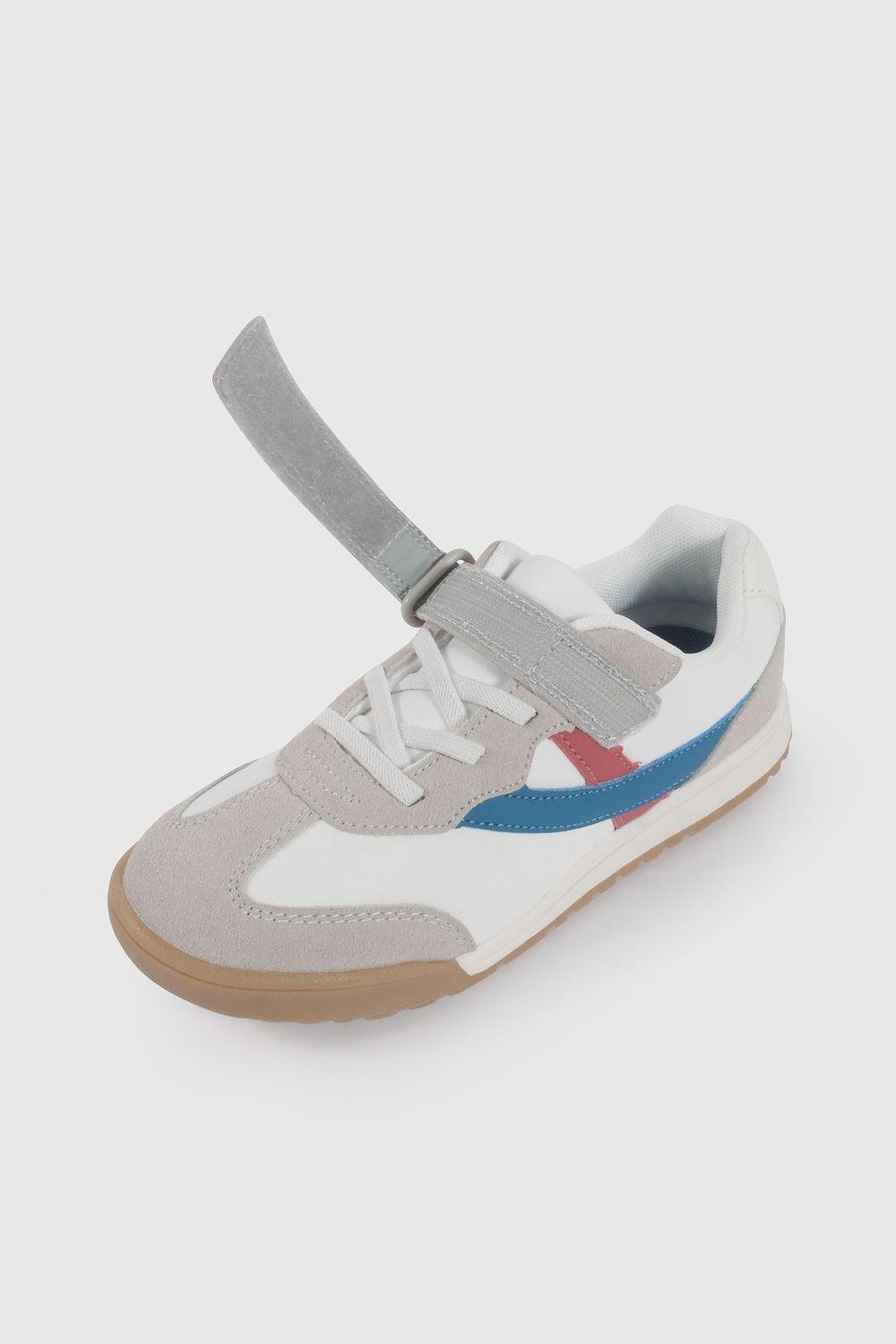 Zapatilla Urbana Gris y Azul 57290298V26 KID2-6