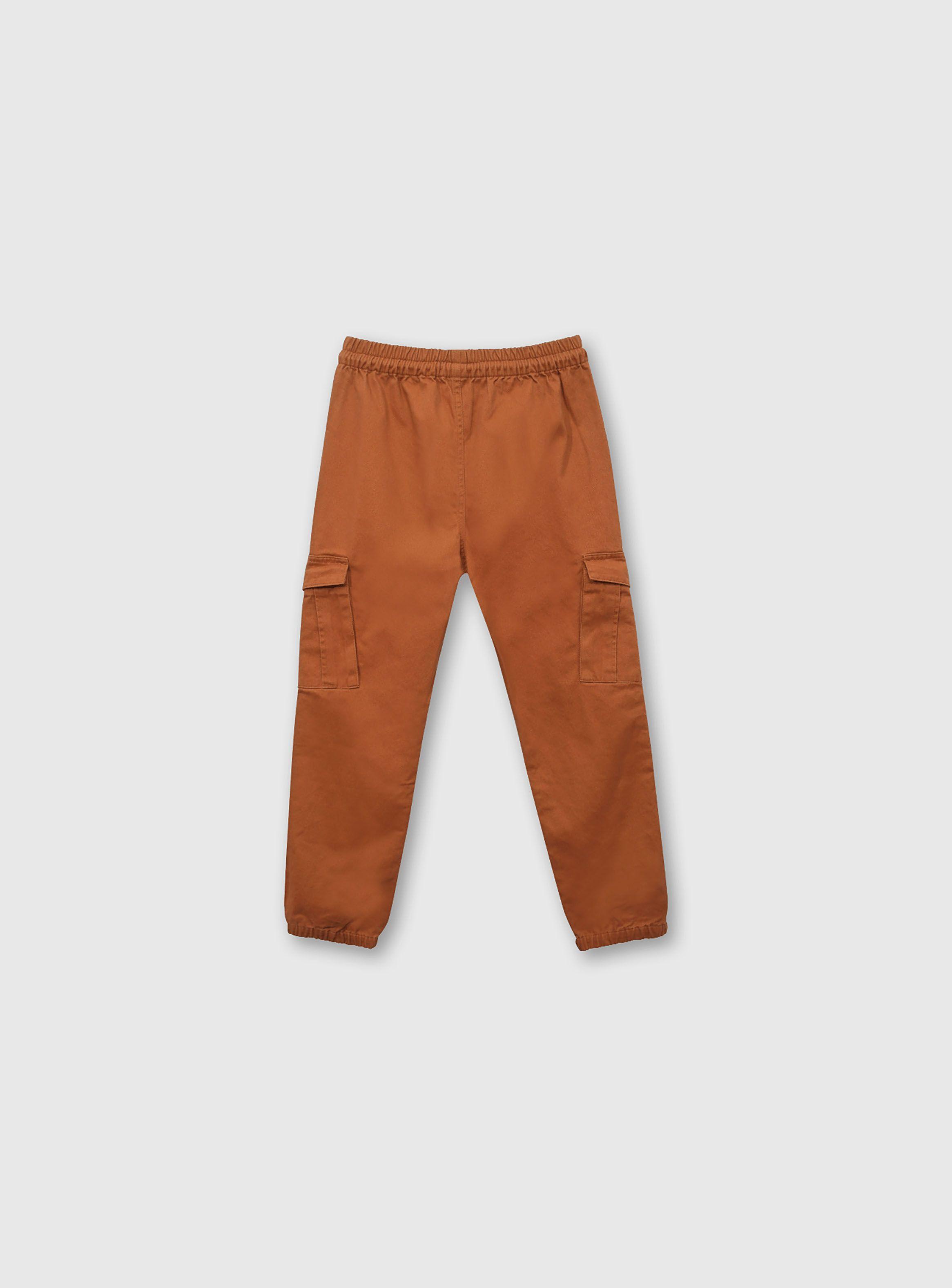 Pantalon Niño Naranjo 53021 Colloky-1