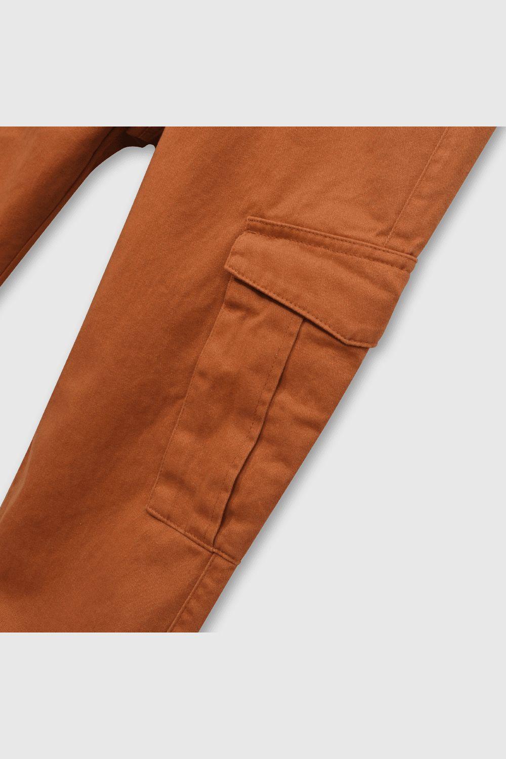 Pantalón Naranjo de Niño-2