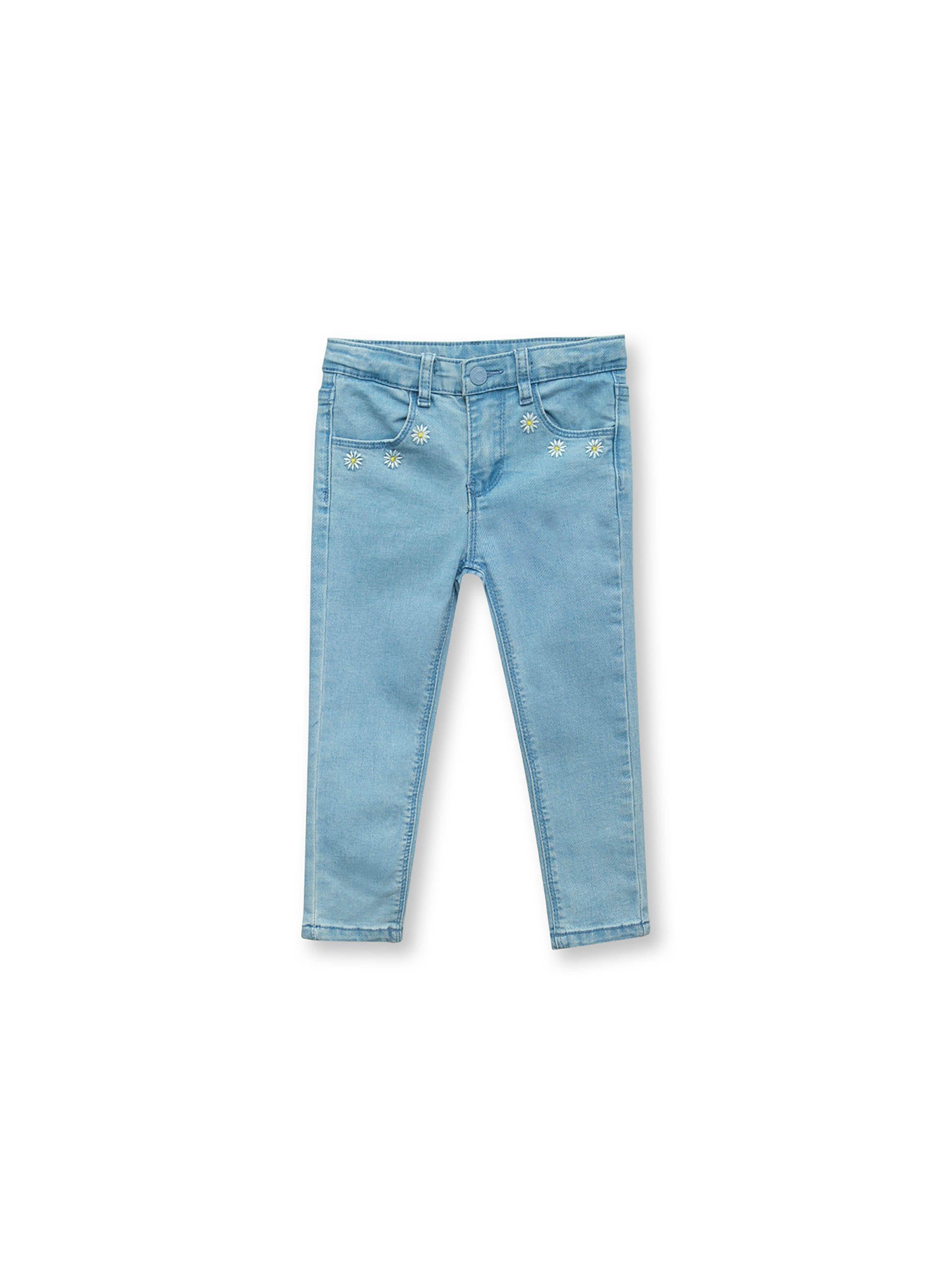 Jeans Niña Azul Oscuro (3 A 36 Meses) Colloky-0