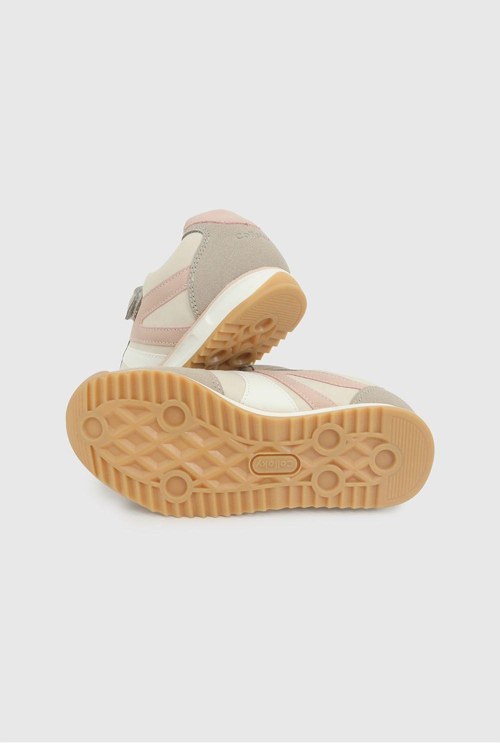 Zapatilla Niña Beige 7951 Colloky-3