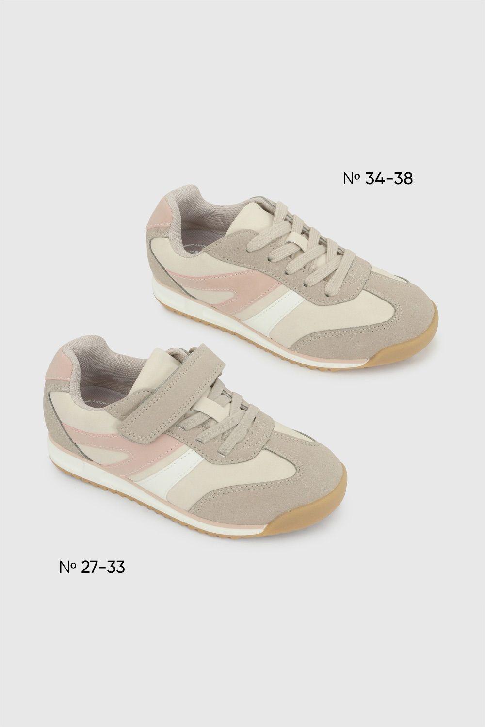 Zapatilla Niña Beige 7951 Colloky-2