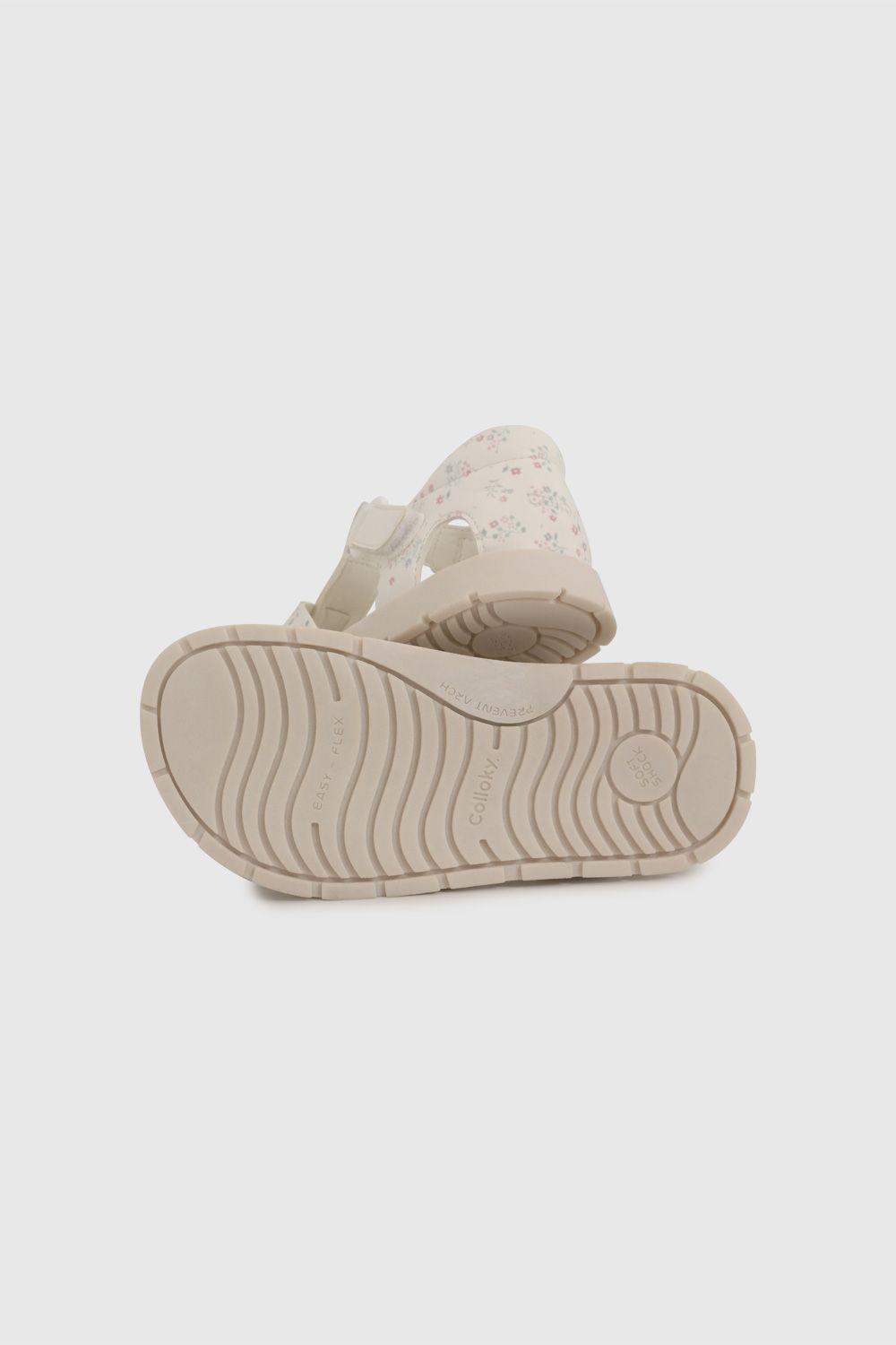 Sandalia Niña Blanco 58056 Colloky-2