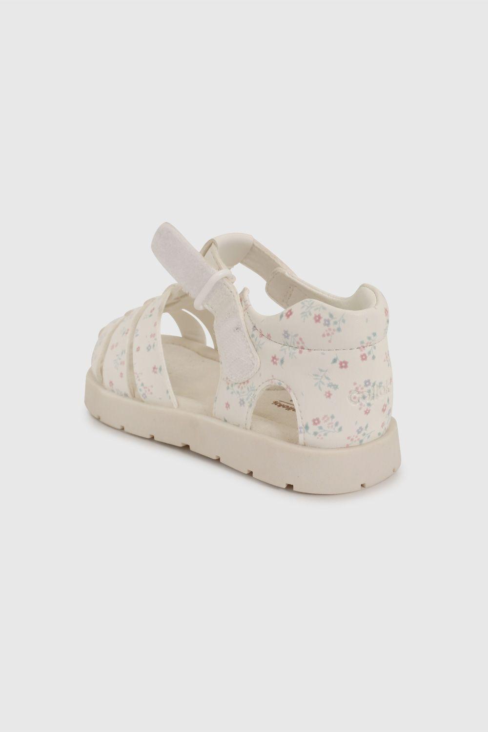 Sandalia Niña Blanco 58056 Colloky-5