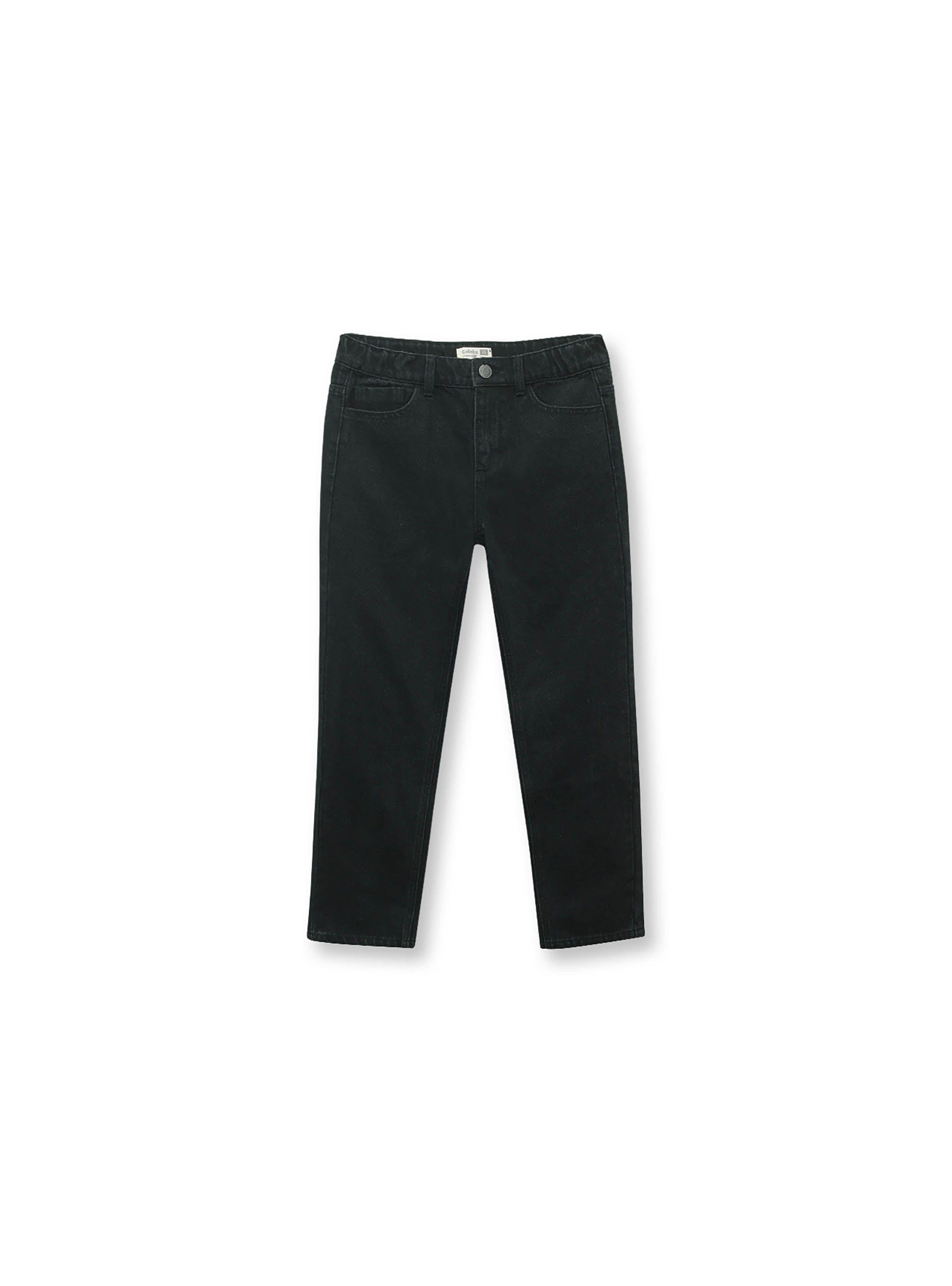 Jeans Niño Negro (2 A 12 Años) Colloky-0