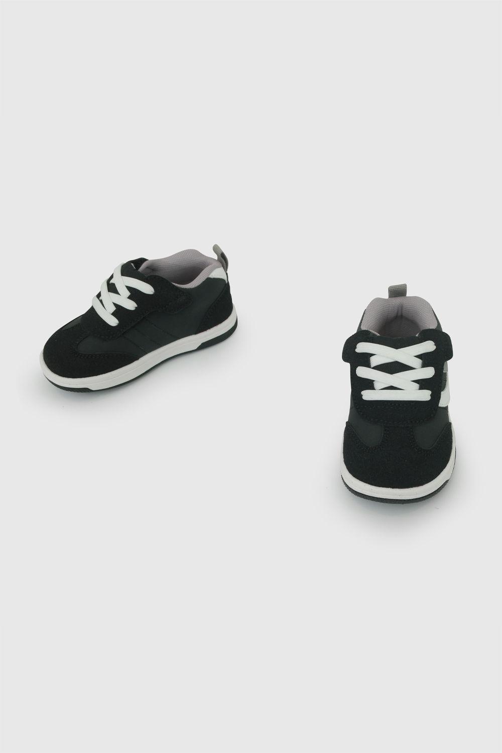 Zapatilla Urbana Negra Niño 18-21 Colloky-3