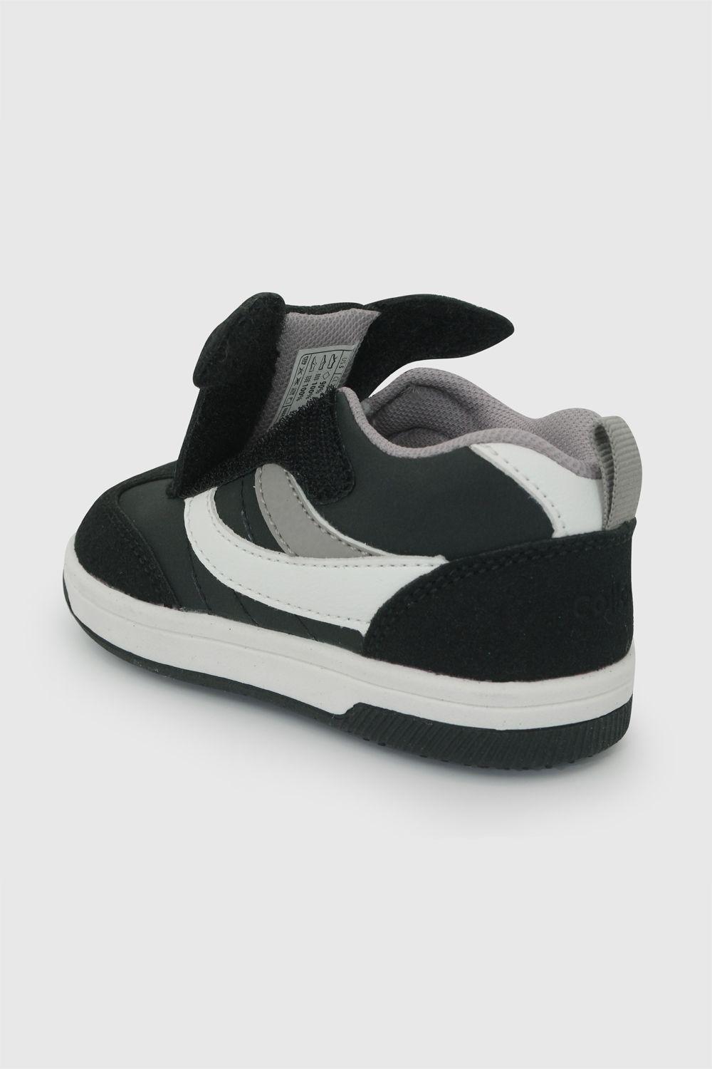 Zapatilla Urbana Negra Niño 18-21 Colloky-5