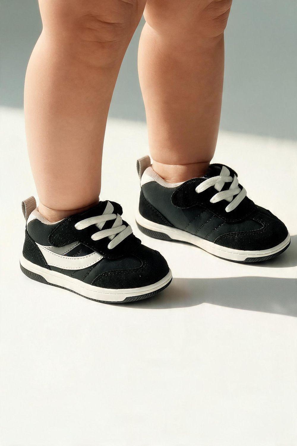 Zapatilla Urbana Negra Niño 18-21 Colloky-1