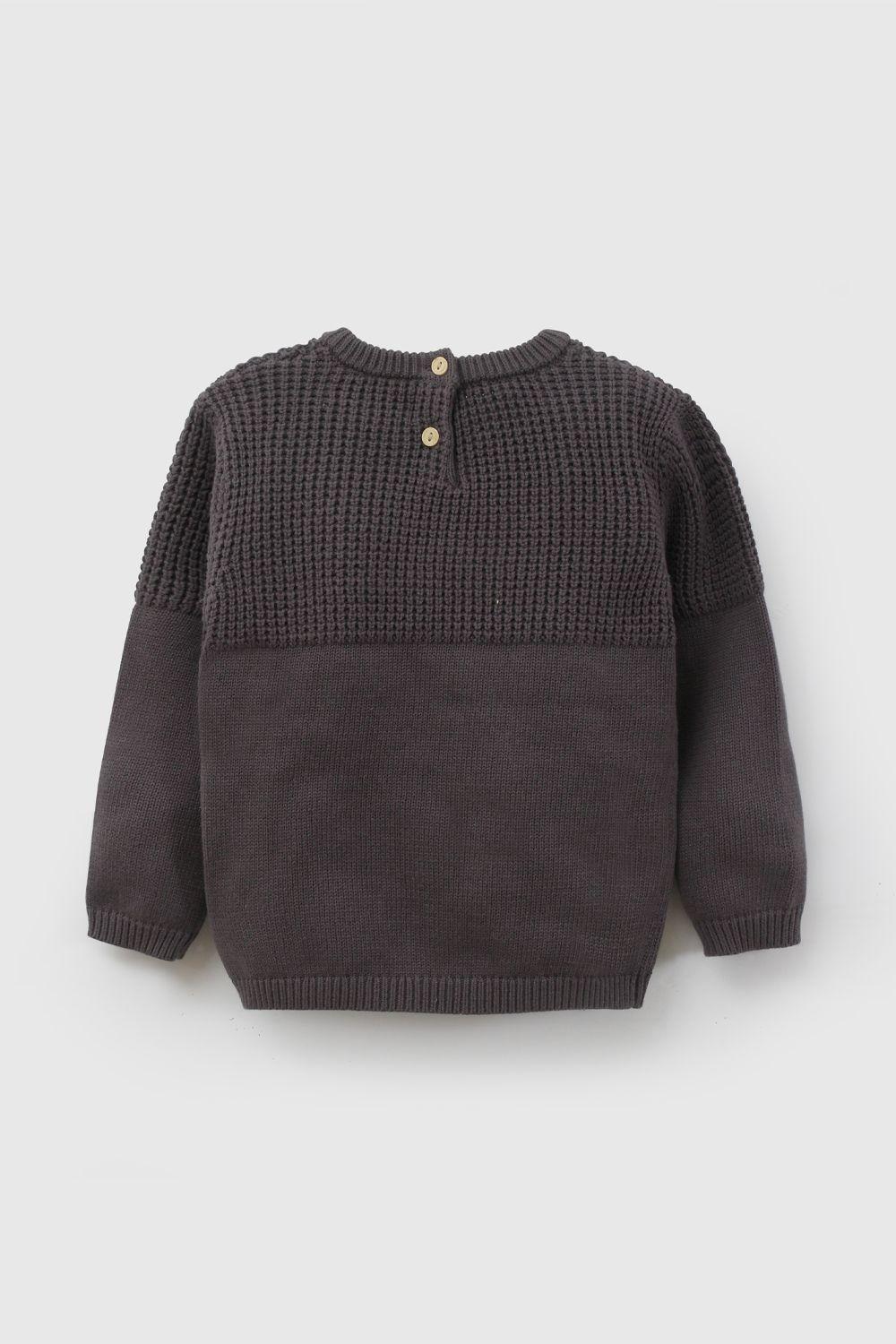 Sweater Gris Niño 7587 Colloky-1