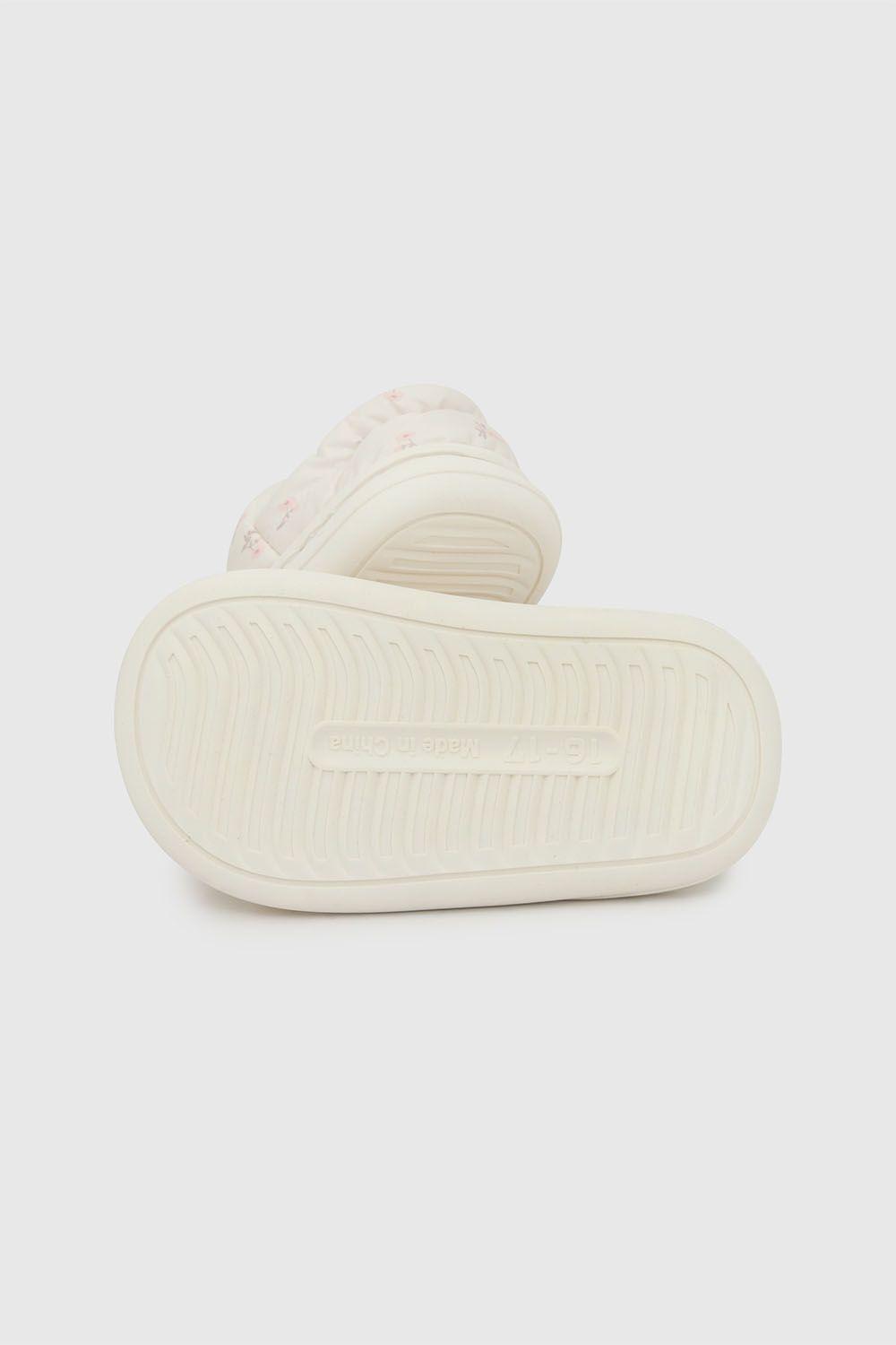 Pantufla Niña Blanco 8144 Colloky-2