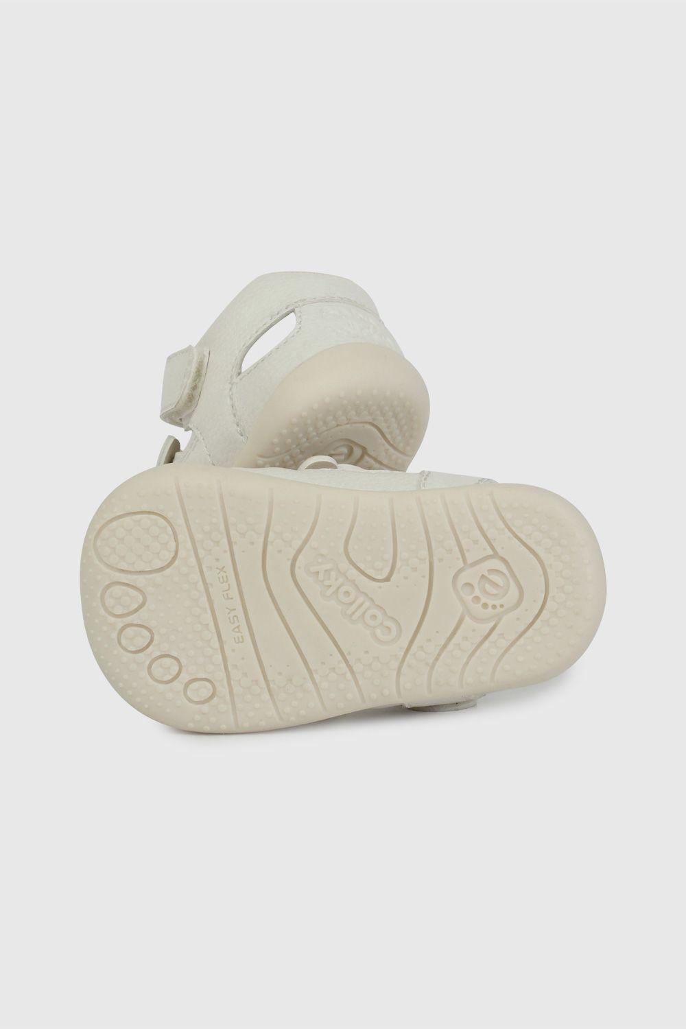 Sandalia Blanca Aplicación Mariposas 23040210V26-2