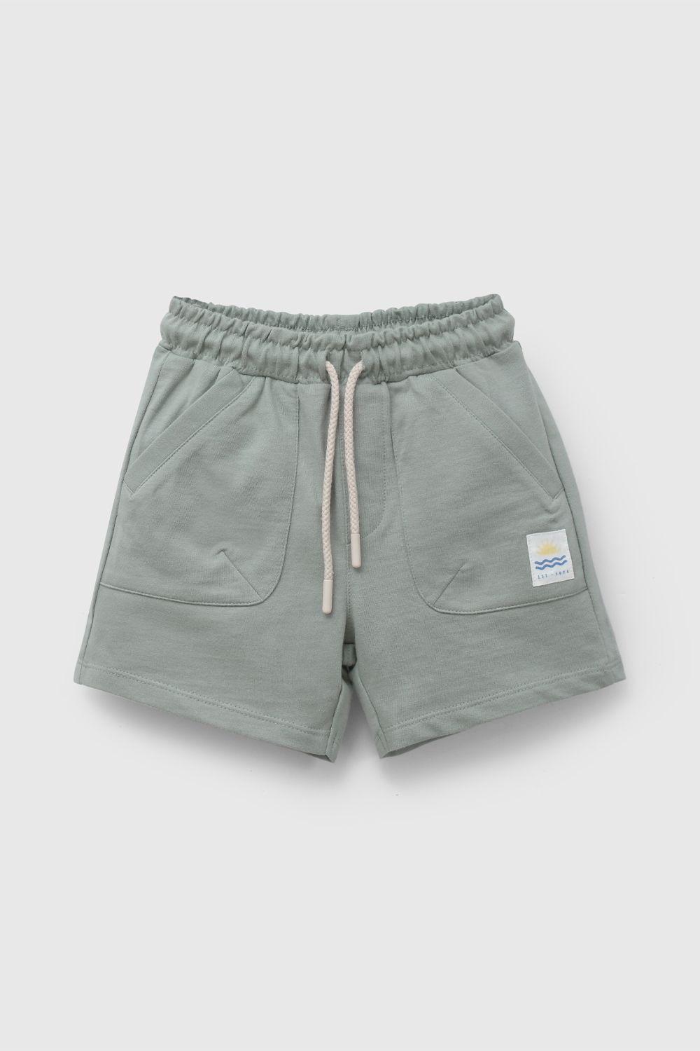 Bermuda Verde De Niño BDPO0992V26-0