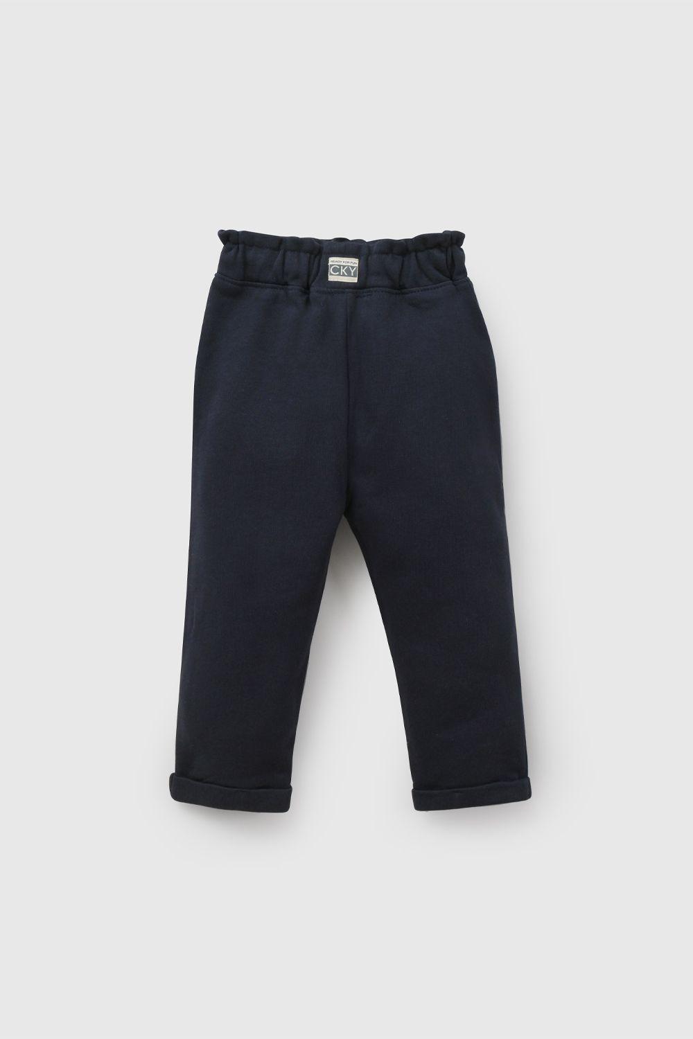 Pantalón Buzo Celeste Niña 7566 Colloky-1