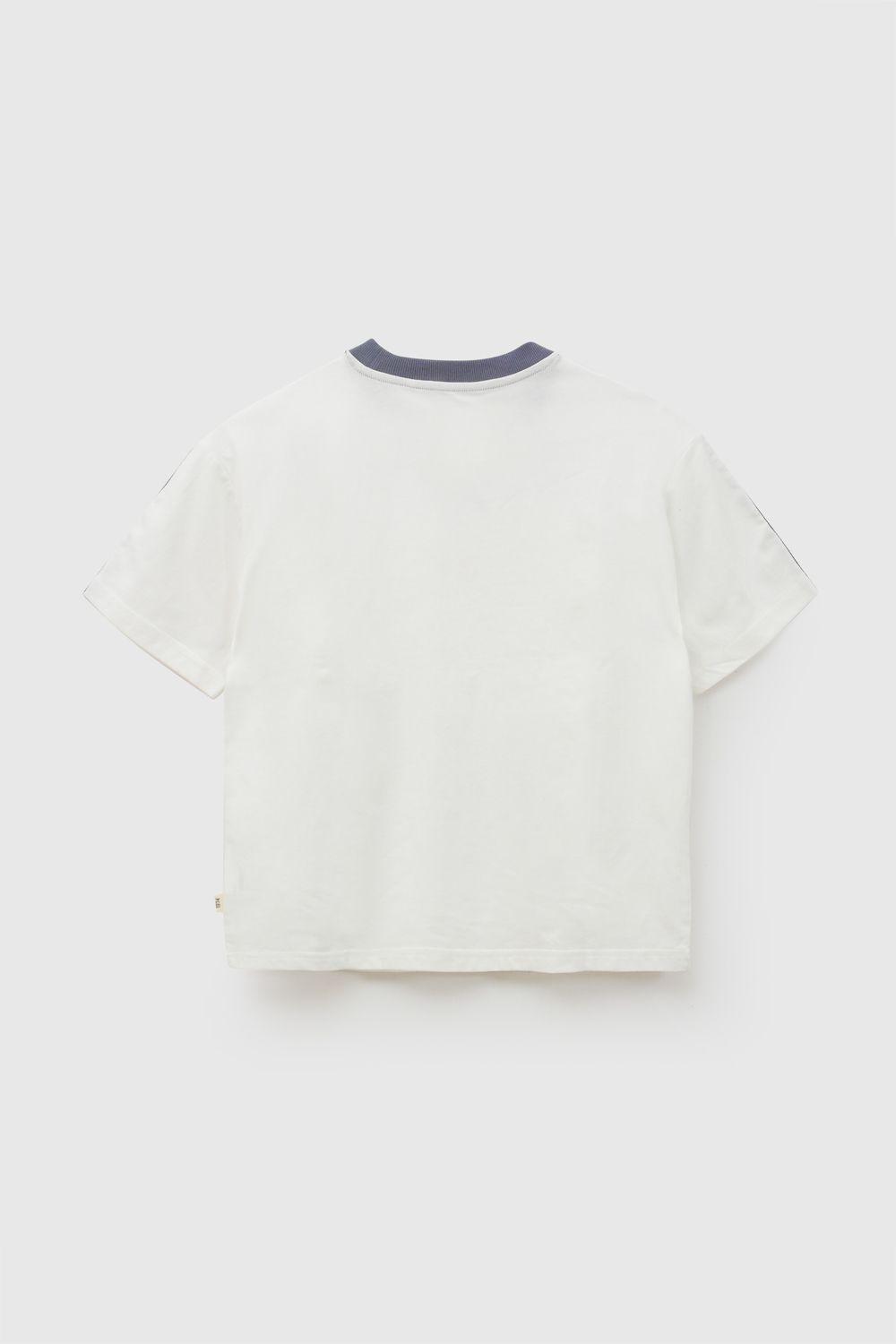 Polera varsity niño blanco 3-4A a 12-13A-2