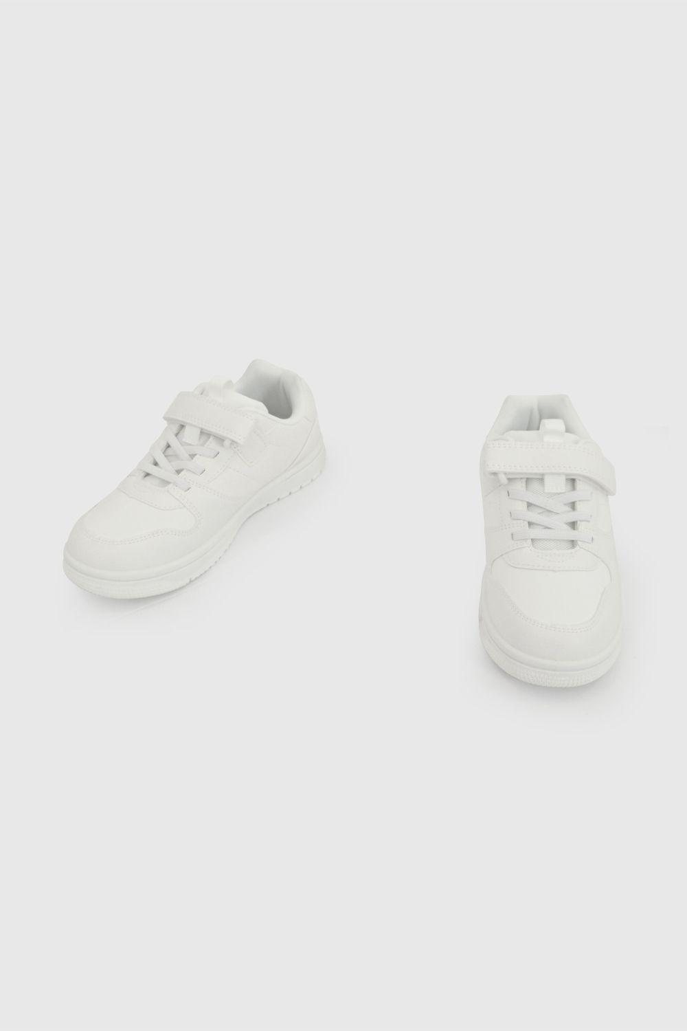 Zapatilla Blanco Unisex niño 7483 Colloky-3