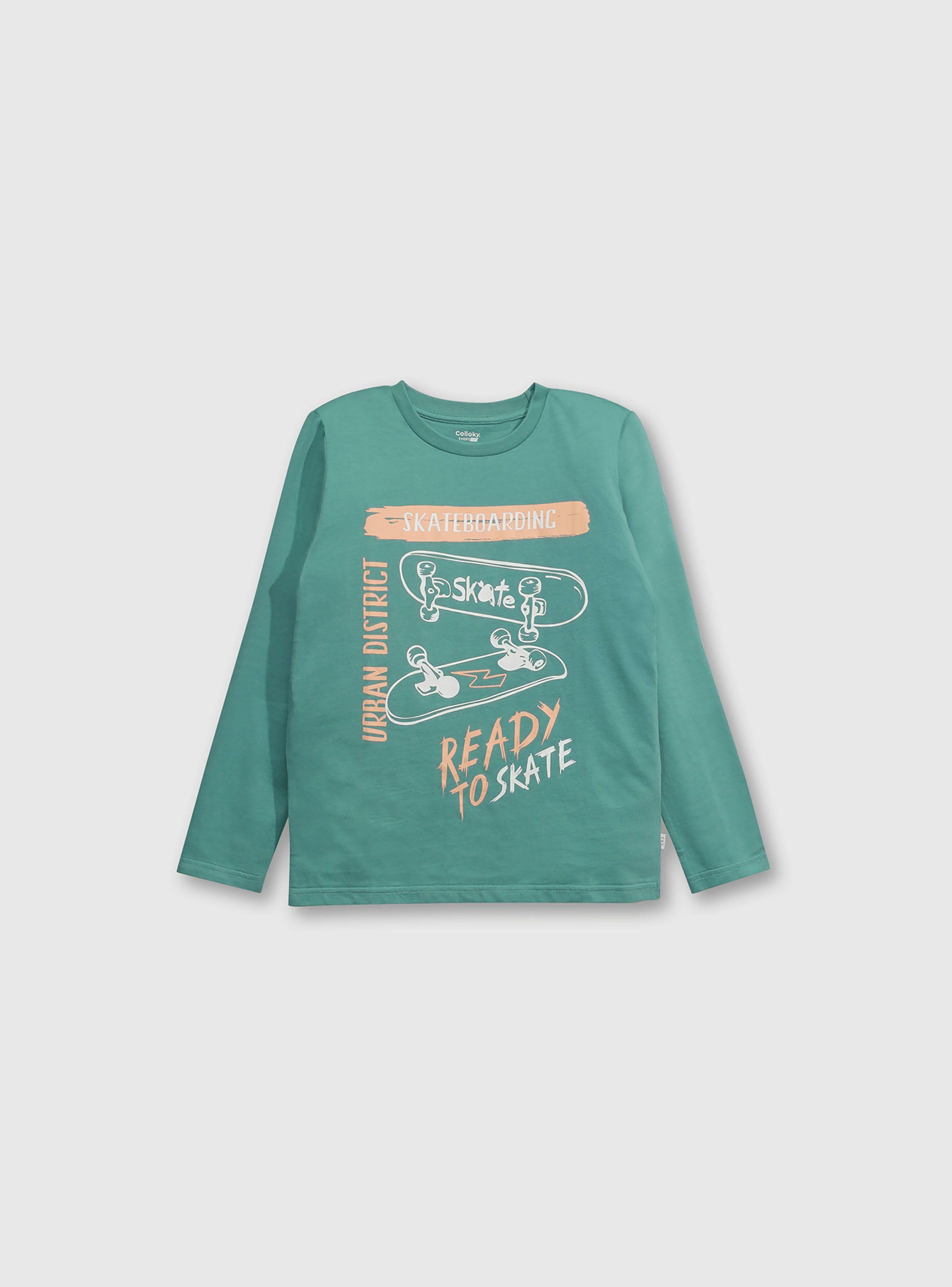 Polera Niño Verde 49289 Colloky-0