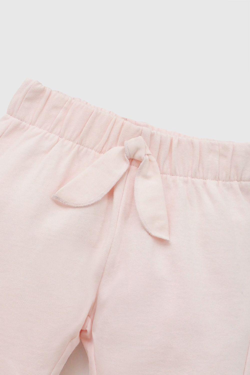 Pantalon buzo niña rosado claro 6/9m a 4-5A-3