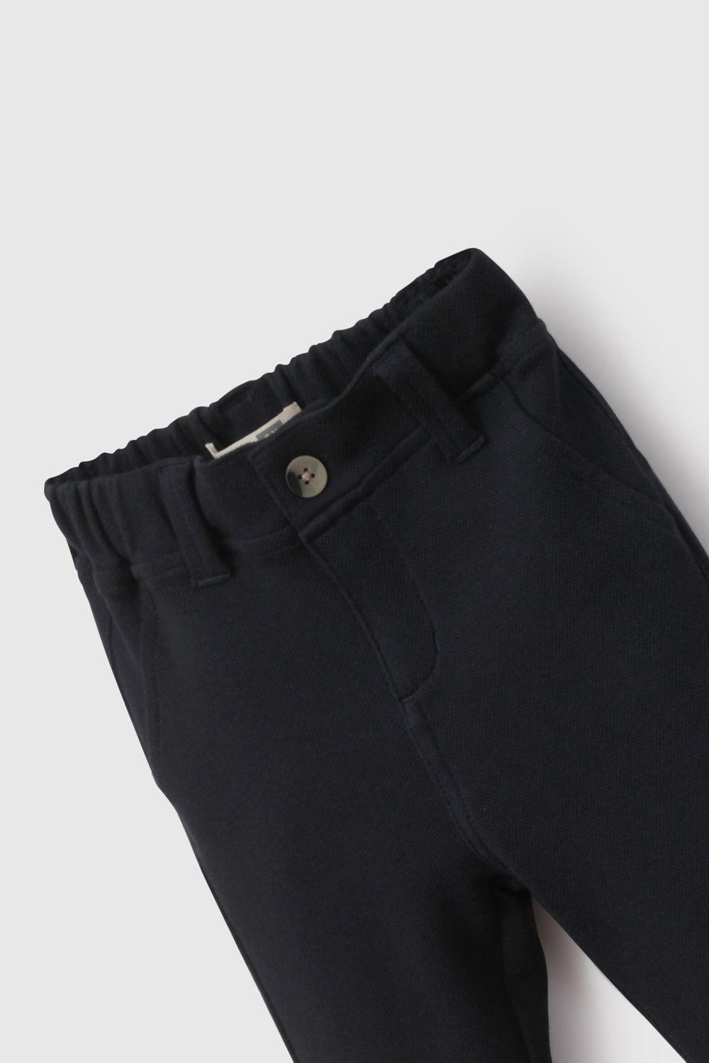 Pantalón Azul Ceremonia De Niño PTPQ0557V26-2