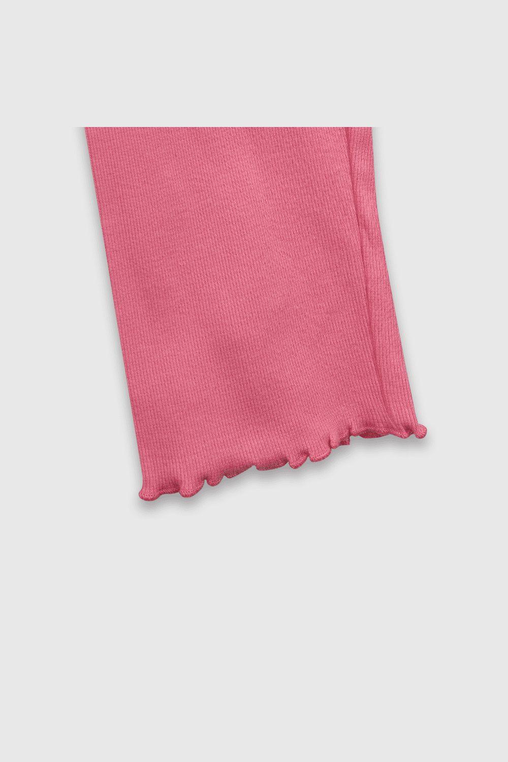 Pata Fucsia ajustada de puño y elasticado en cintura-2