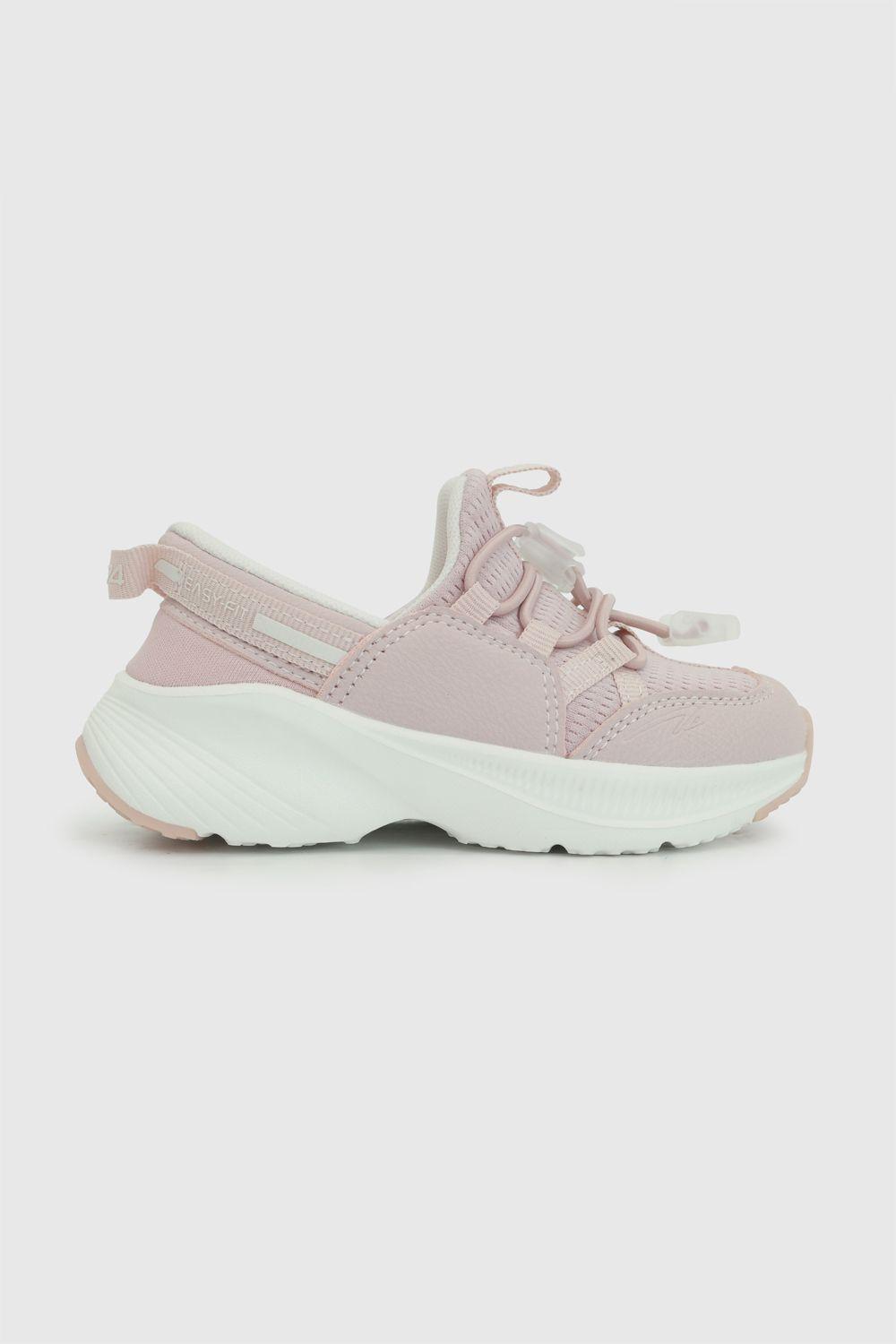 Zapatilla Sport Easy Fit Rosada Niña 21-27 Colloky-2