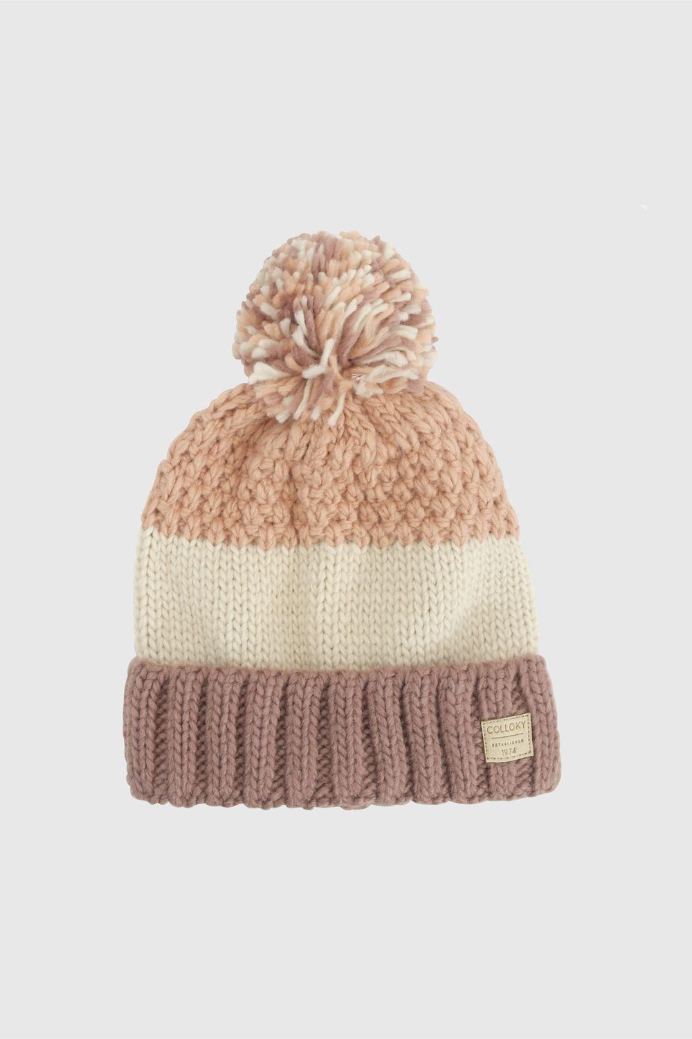 Gorro Niño Rosado 7965 Colloky-1