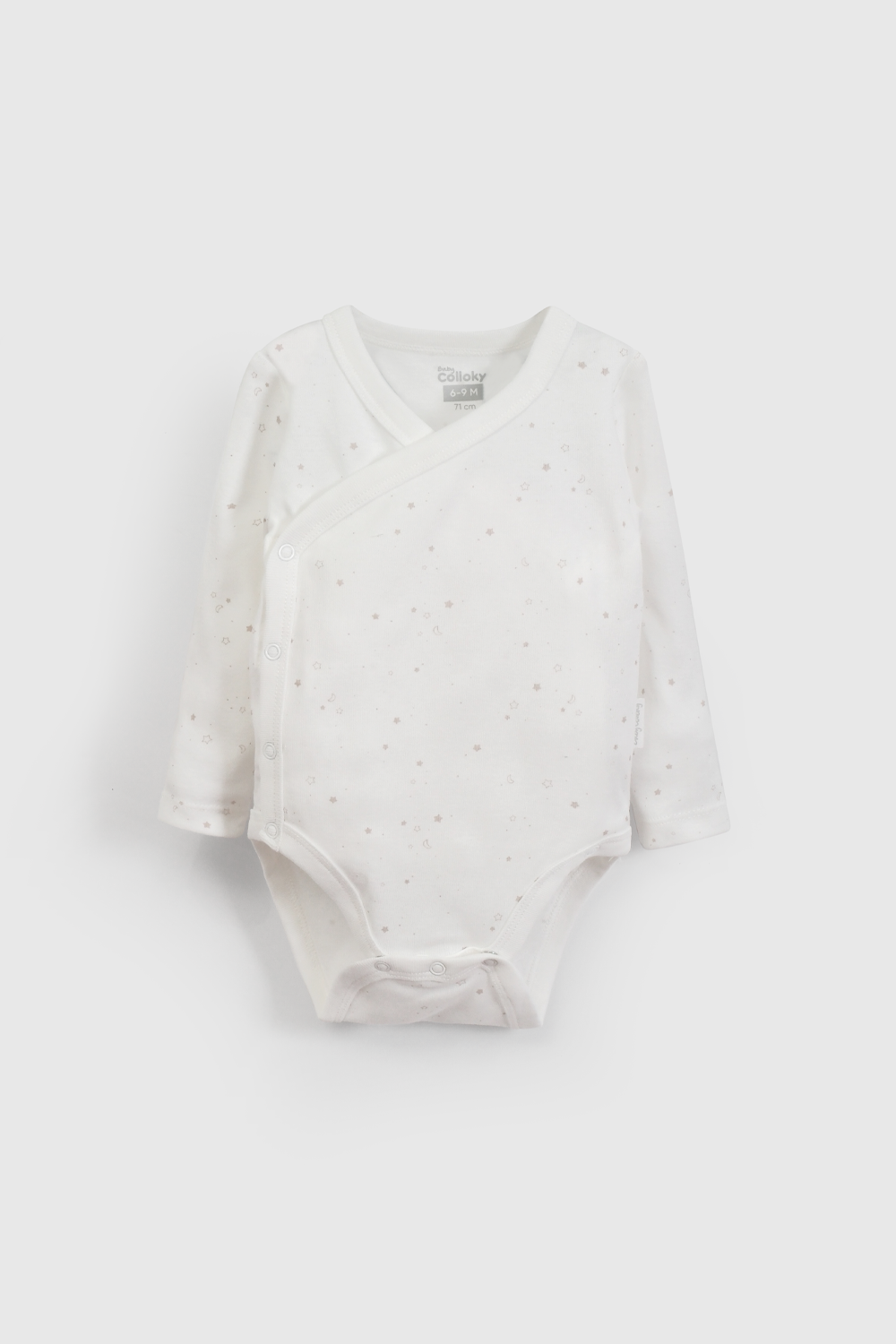 Pack de Bodies Niñas y Niños Blanco 57201 Colloky-1