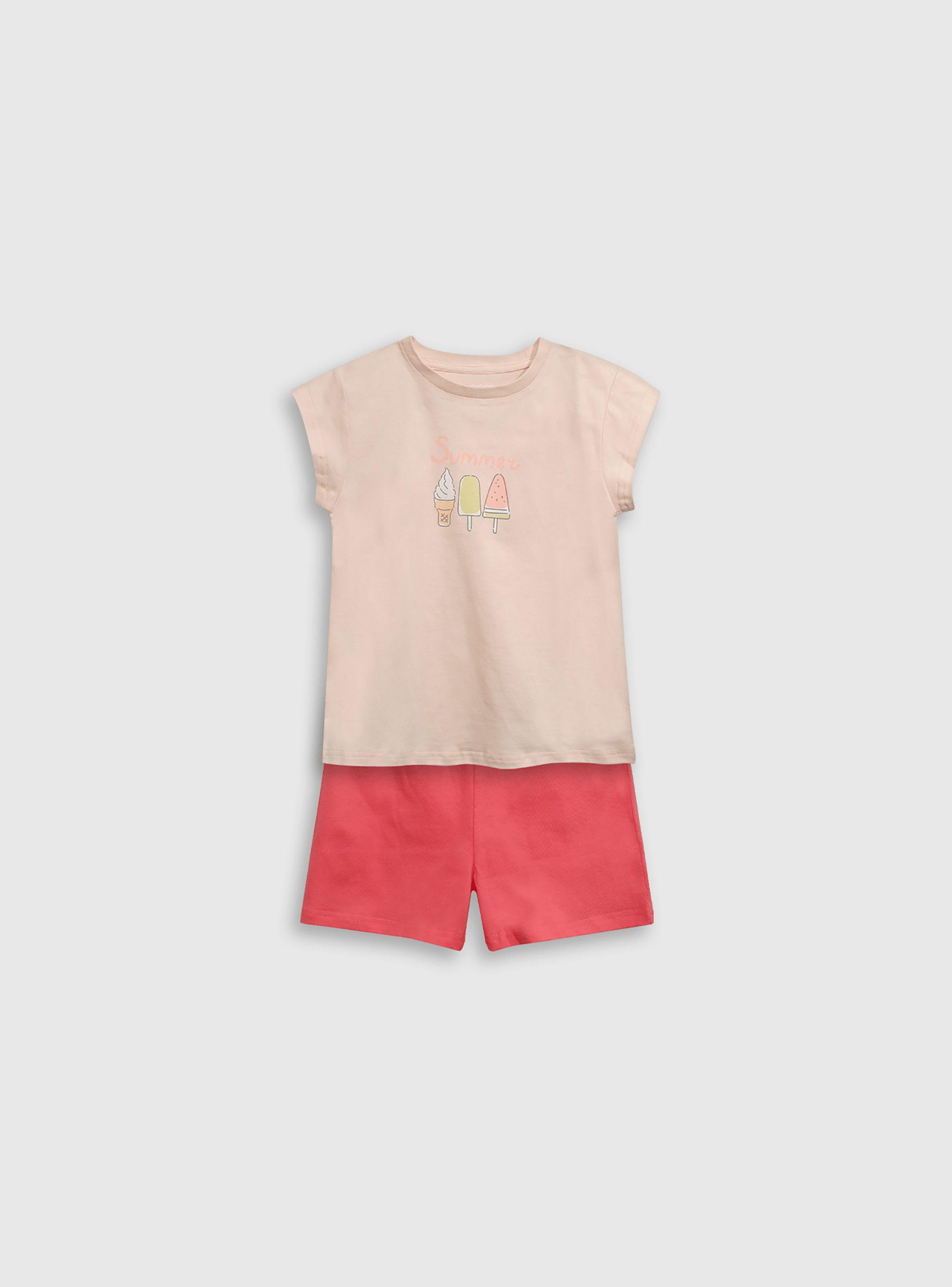 Pijama Niña Fucsia 54614 Colloky-0