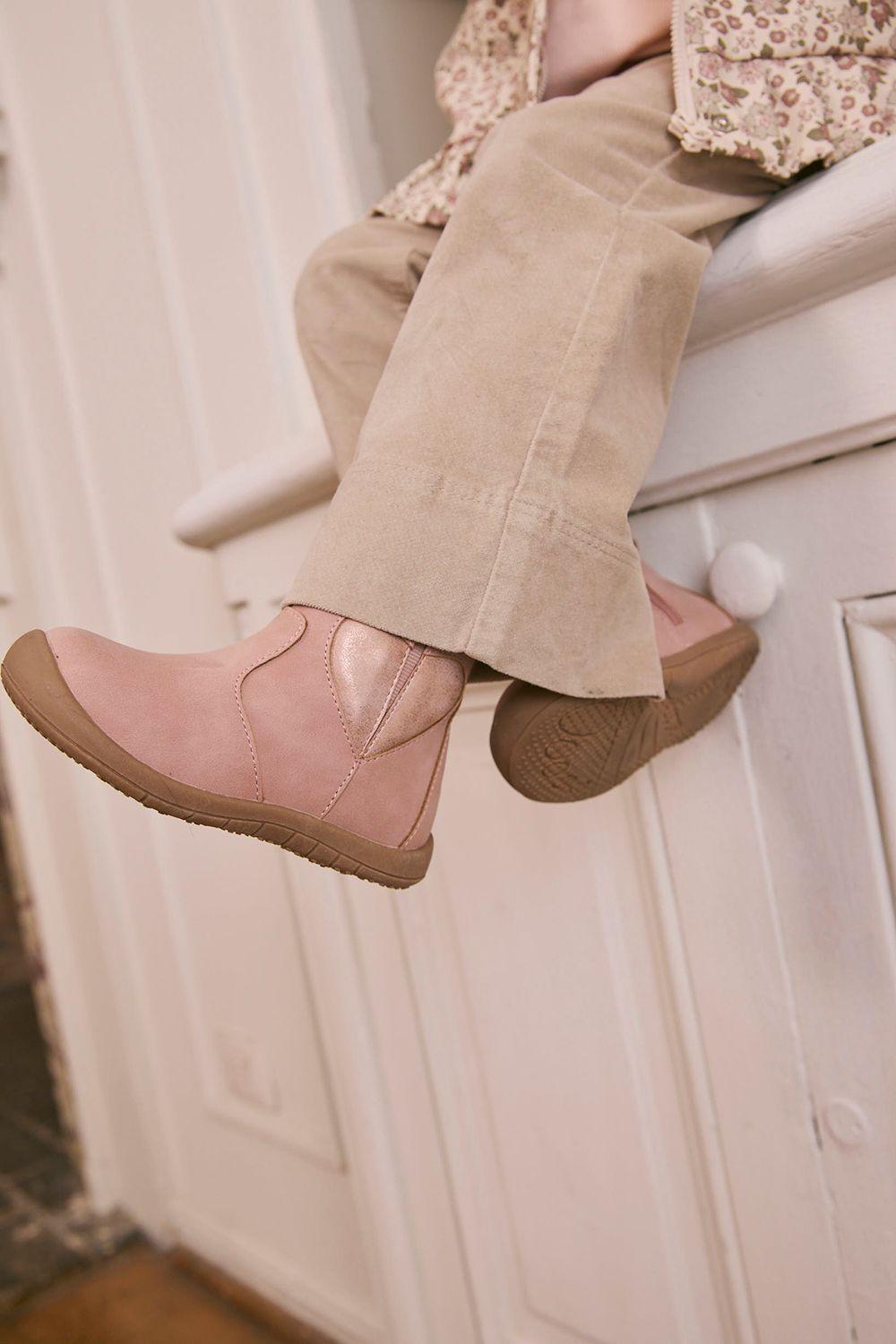 Botin Niña Rosado 7931 Colloky-1