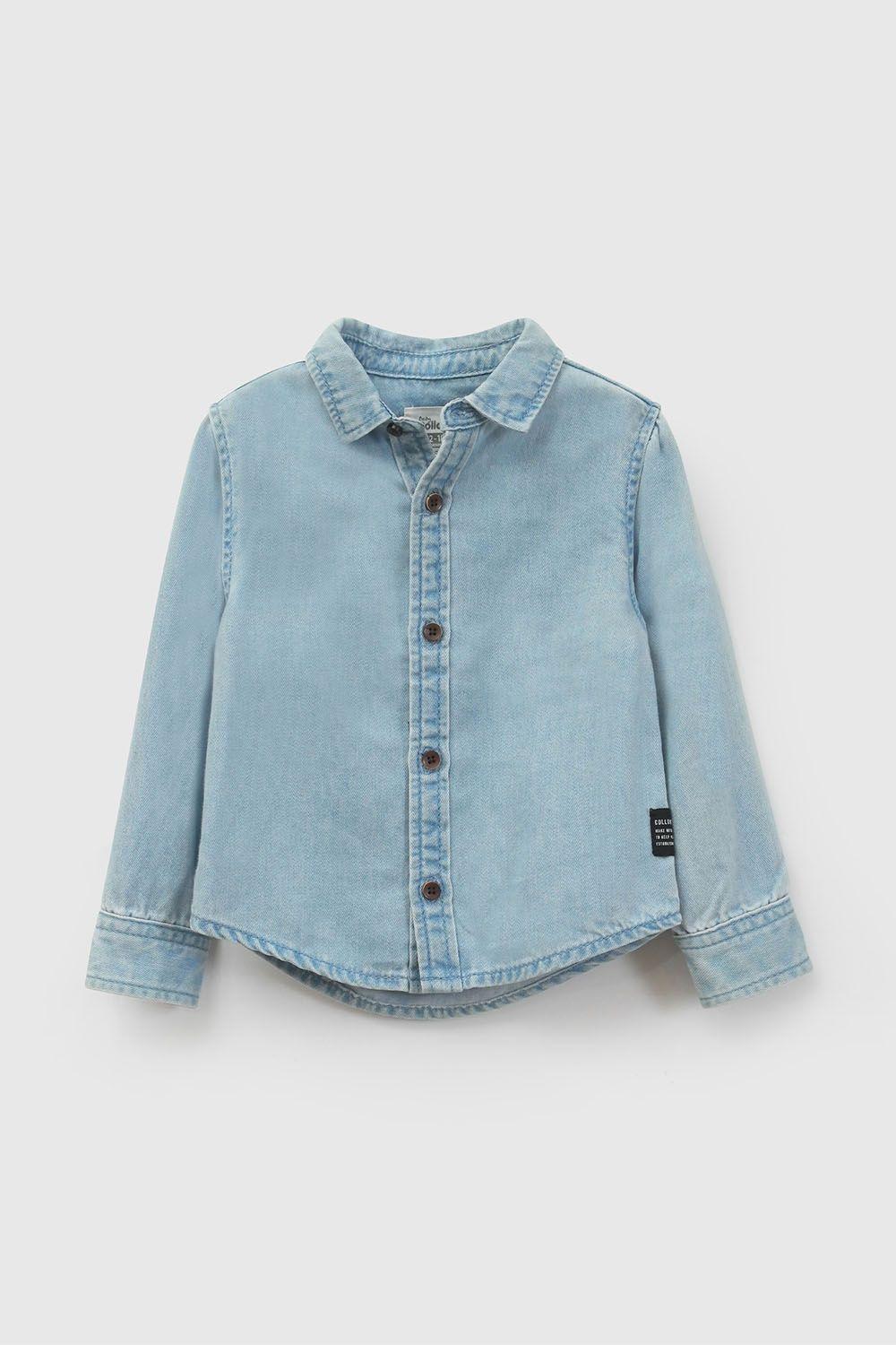 Camisa Niño Celeste 7702 Colloky-0