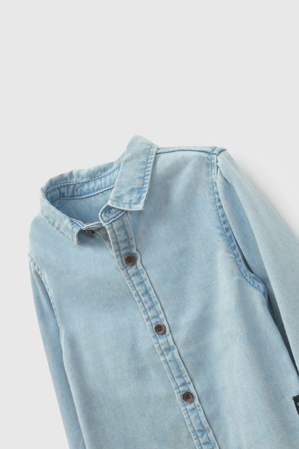 Camisa Niño Celeste 7702 Colloky-2