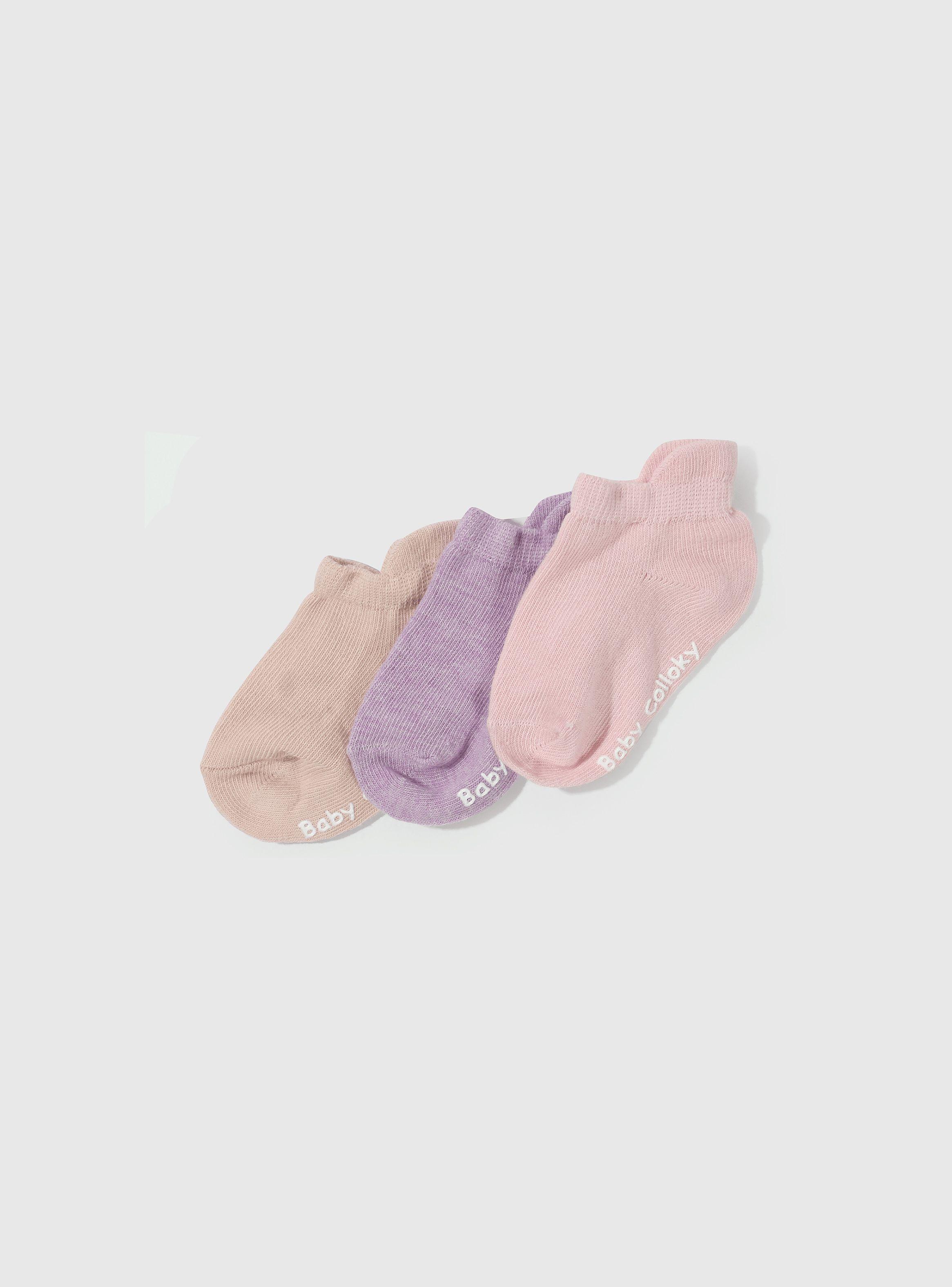 Calcetín Deportivo Niña Rosado 55398 Colloky-0