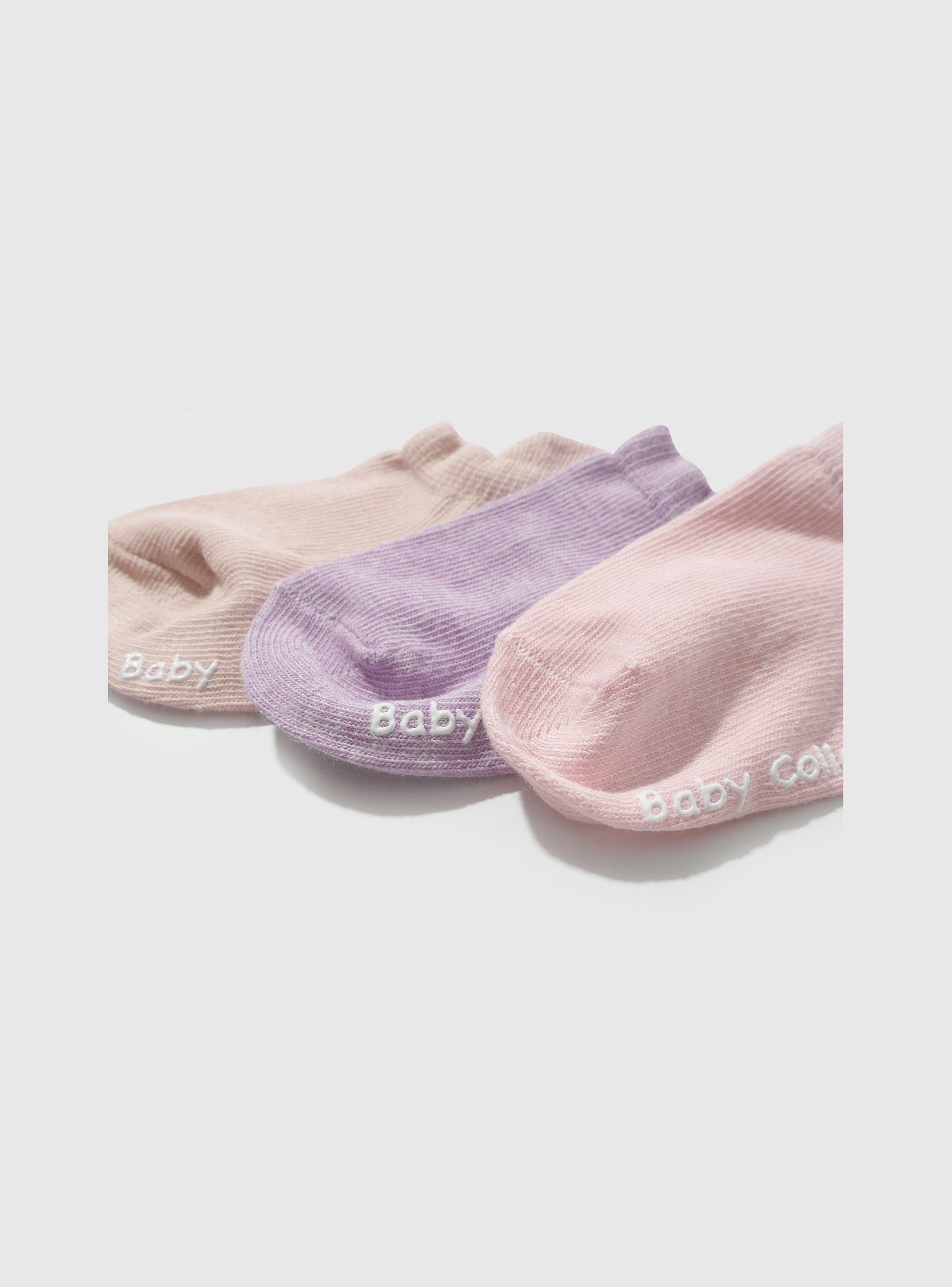 Calcetín Deportivo Niña Rosado 55398 Colloky-2
