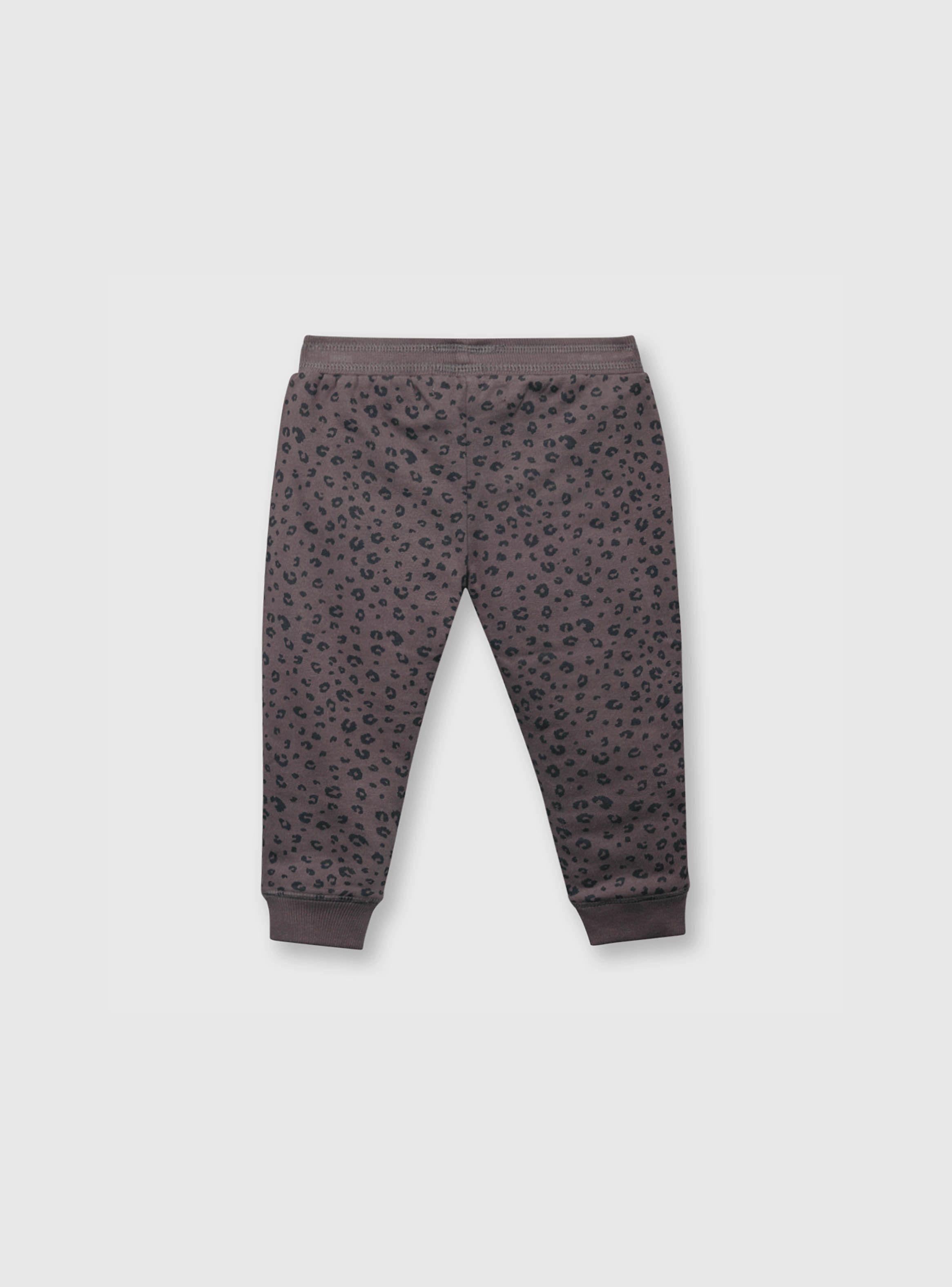 Pantalón Bebé Niña Print Gris (3 A 36 Meses) Colloky-1