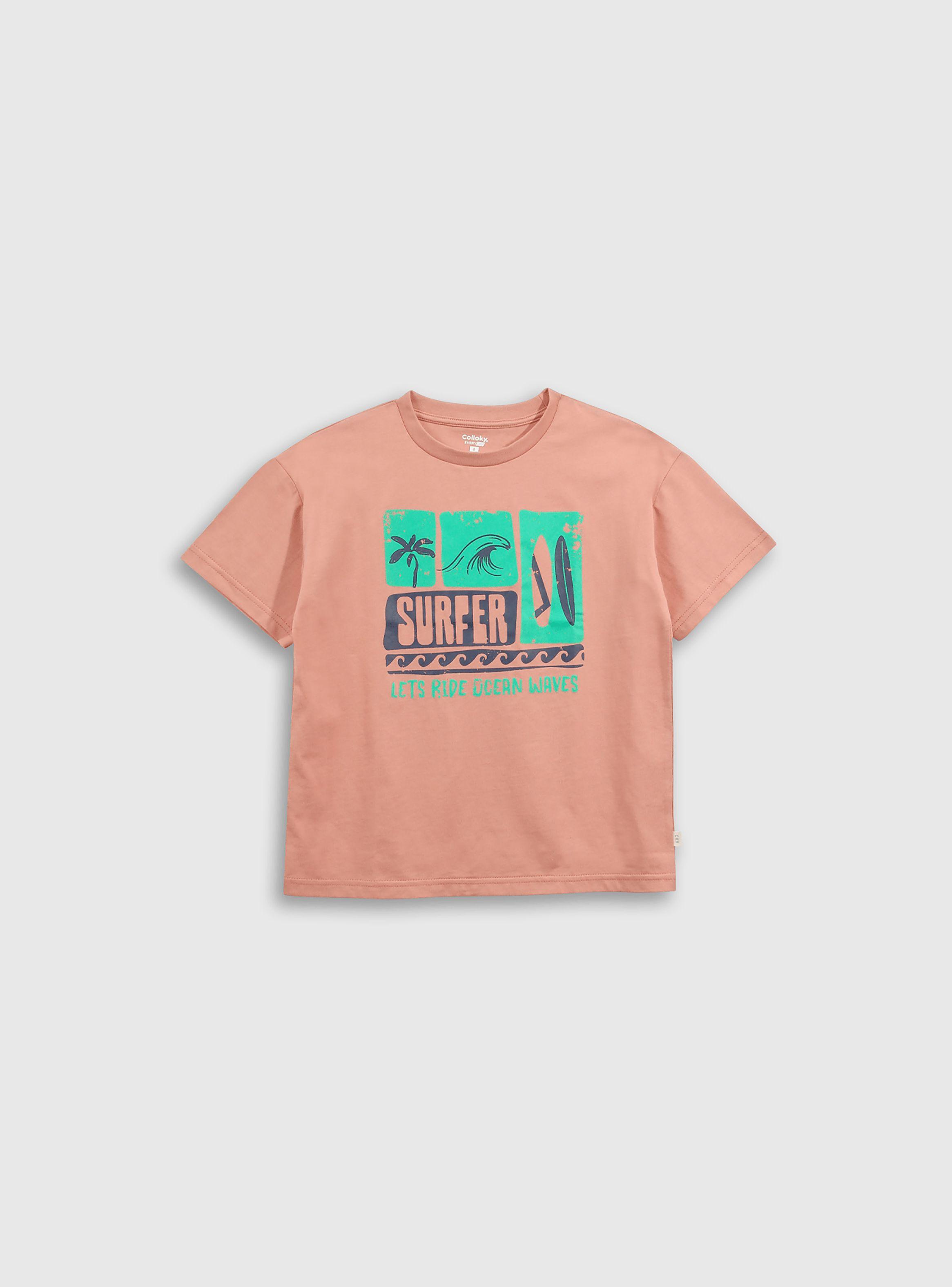 Polera Niño Café 55283 Colloky-0