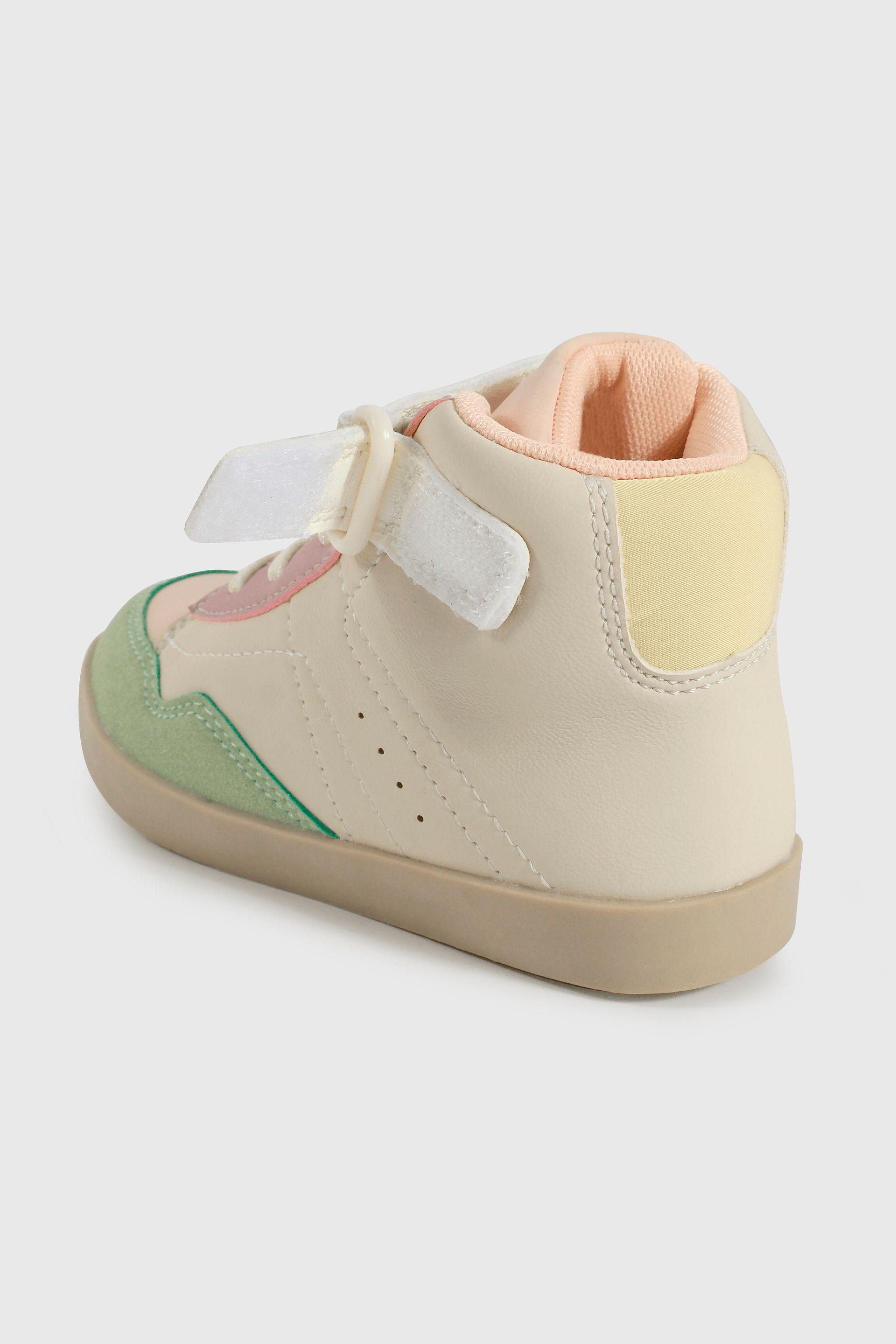 Zapatilla Caminante Lifestyle de Niña Multicolor Caña Media-5