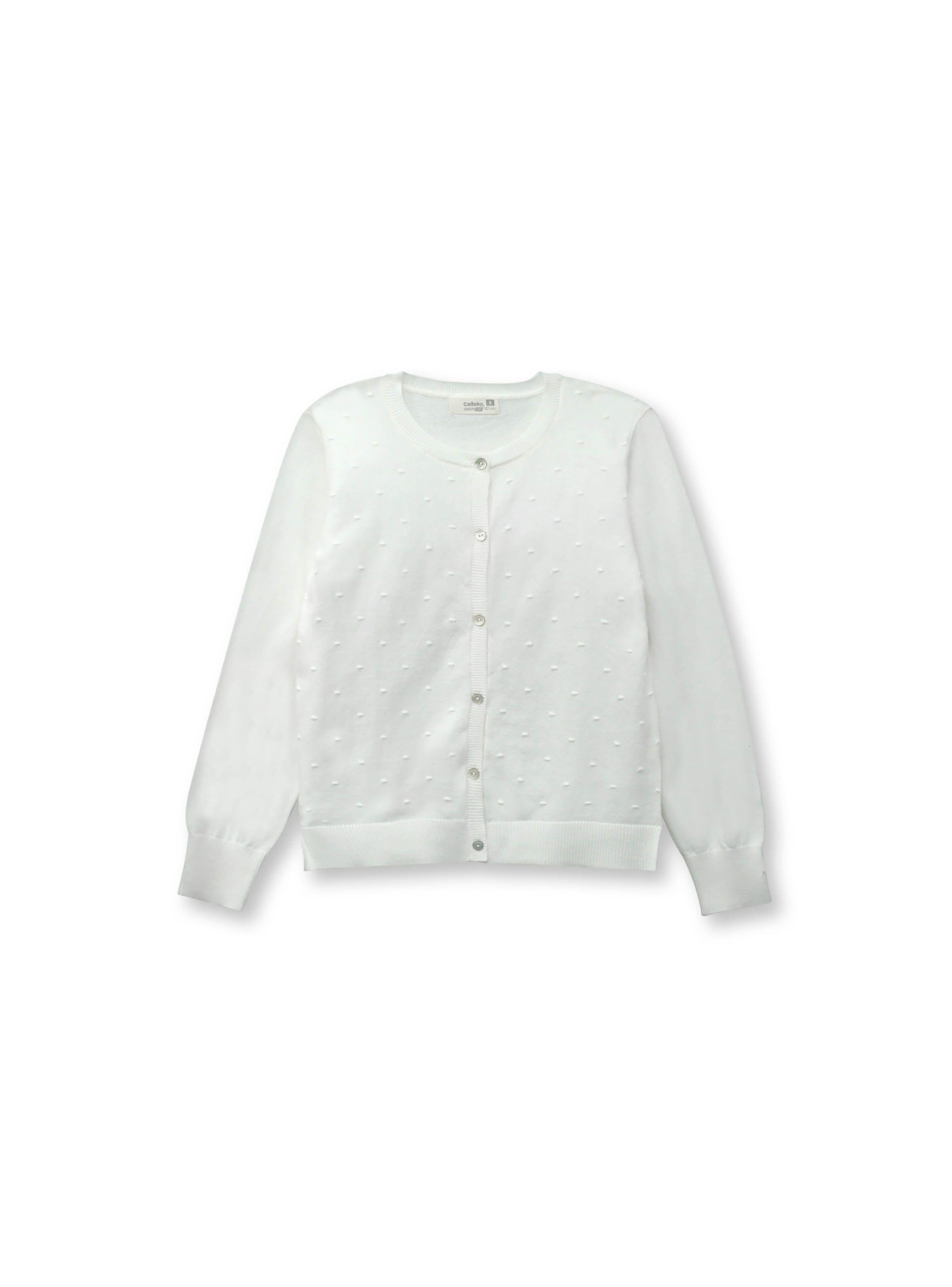 Chaleco Niña Blanco (2 A 12 Años) Colloky-0