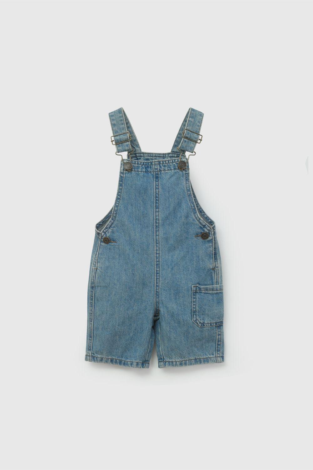 Jardinera Jeans Celeste De Niño JLME0140V26-0