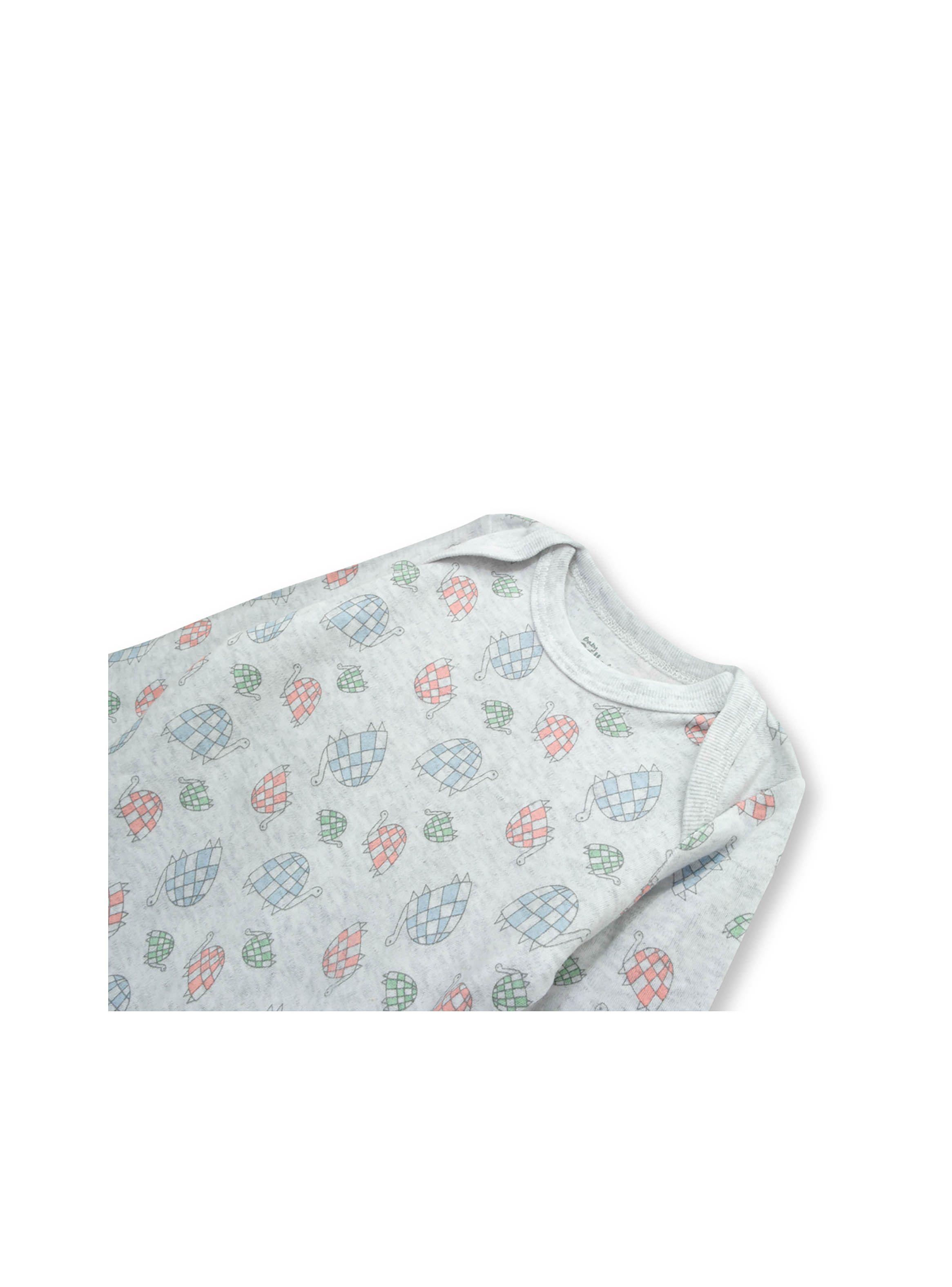 Pack Bodies Bebé 5 Pack Gris (0 A 24 Meses) Colloky-6