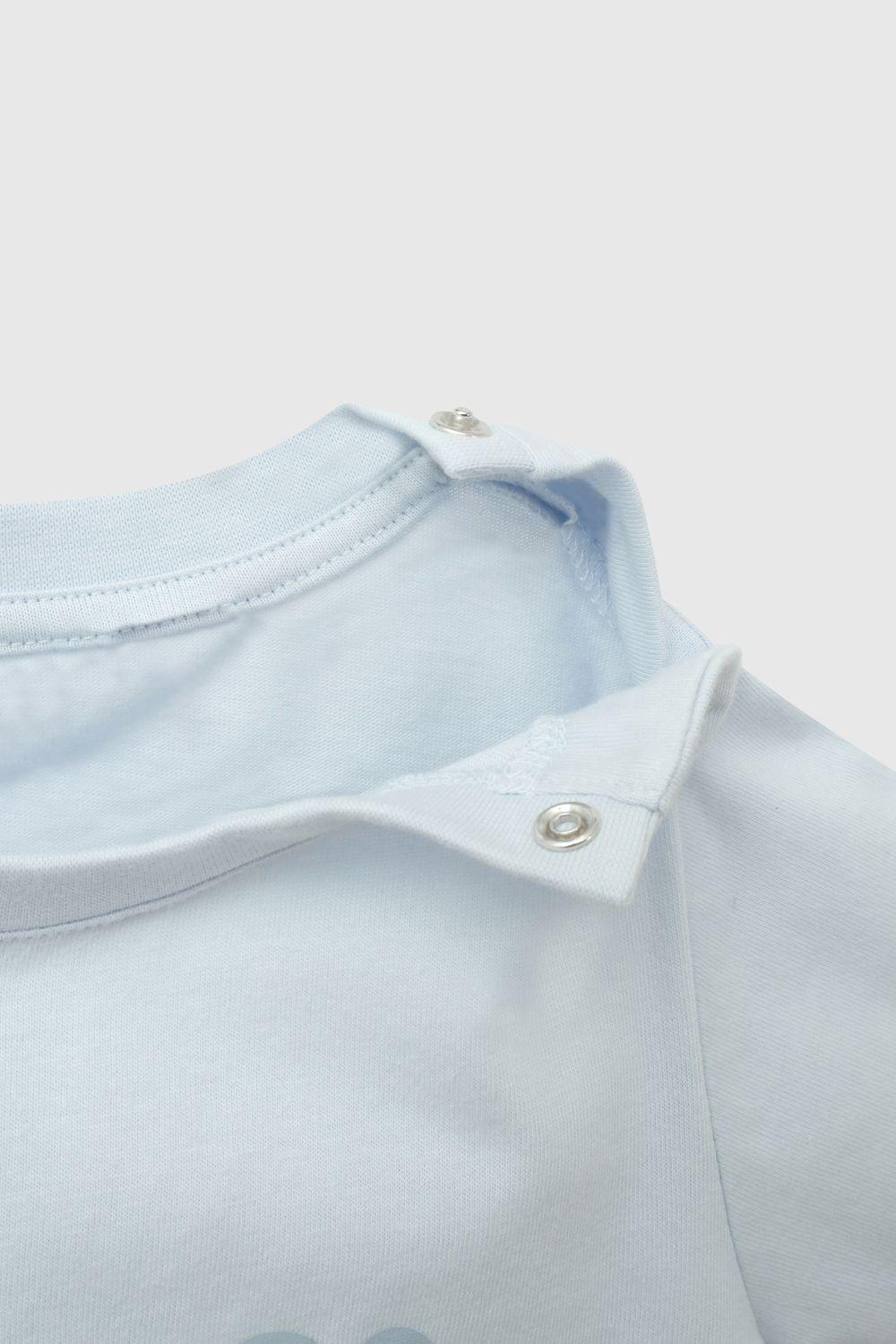 Polera Niño Celeste 58218 Colloky-3