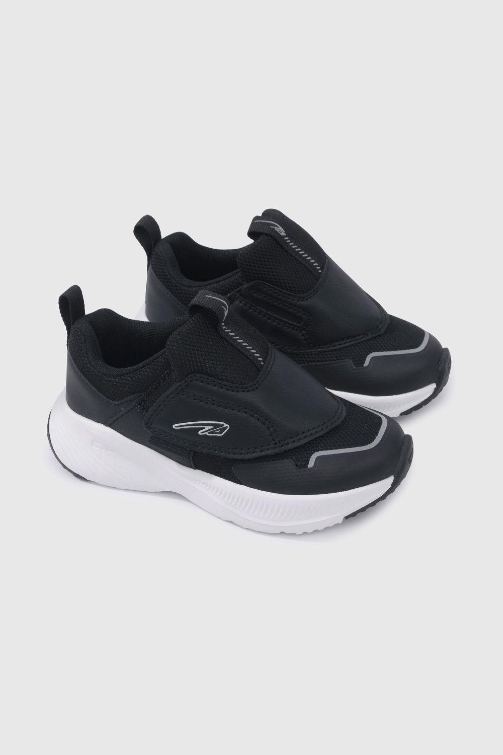 Zapatilla Deportiva Negra-0