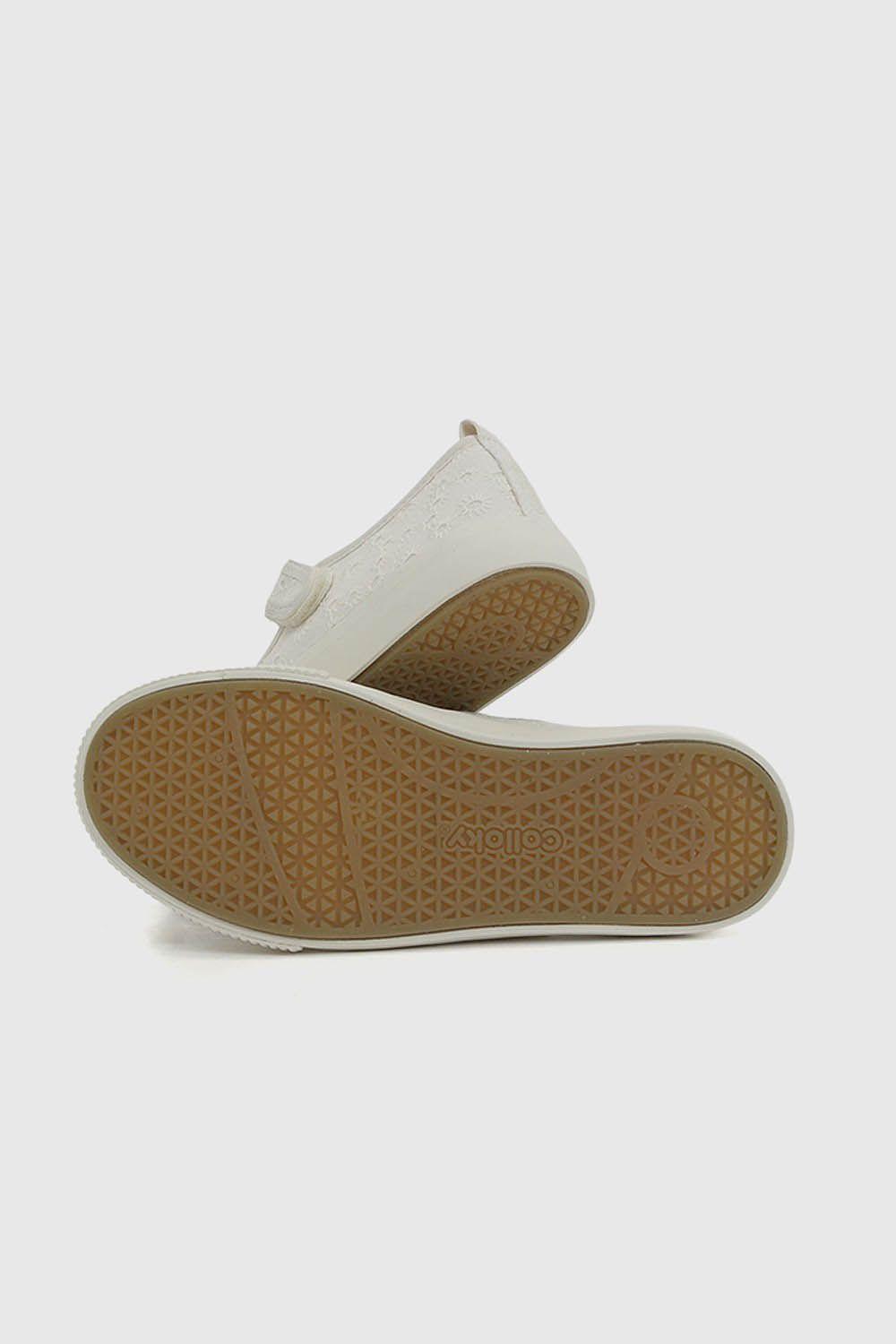 Zapato Blanco Niña 28-33 Colloky-2