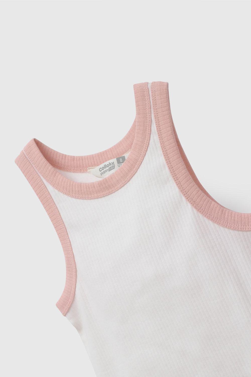 Polera Niña Blanco 58215 Colloky-2