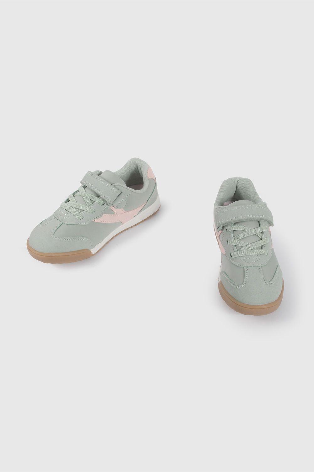 Zapatilla Urbana Menta y Rosado 57280297V26 KID2-3