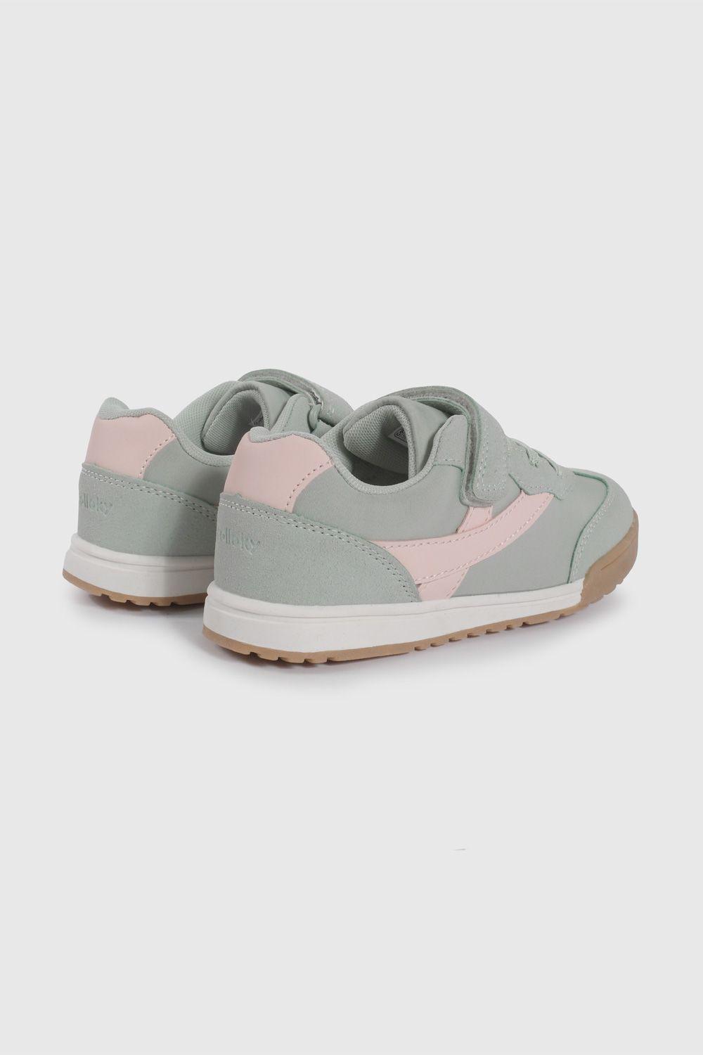 Zapatilla Urbana Menta y Rosado 57280297V26 KID2-4