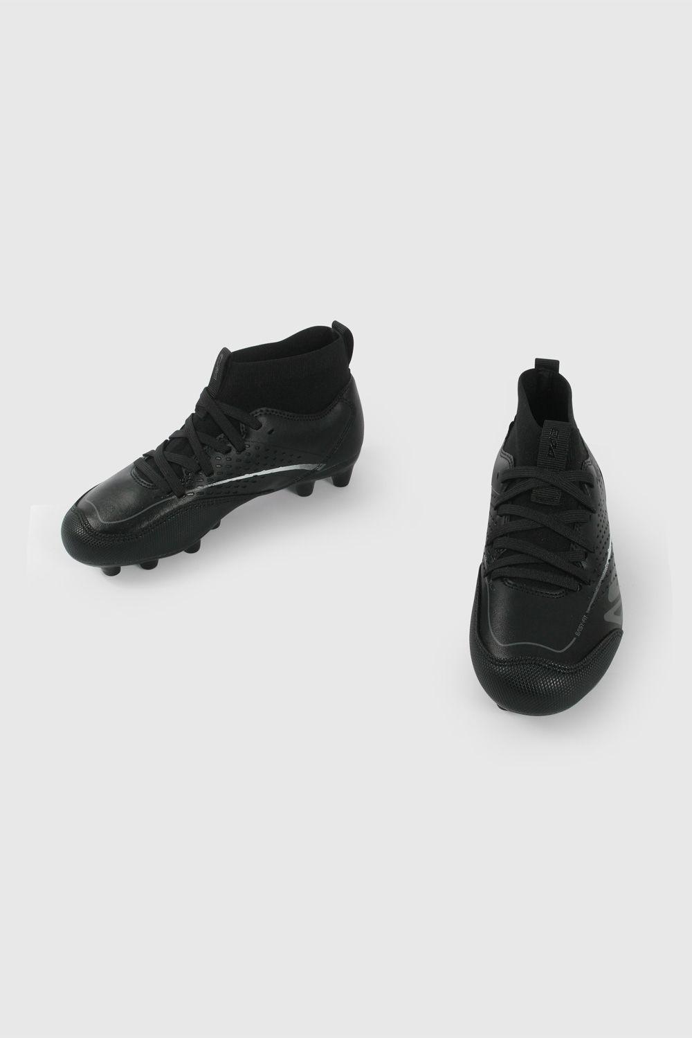 Zapatilla Negra de Futbol con Toperoles 58610201V26-3