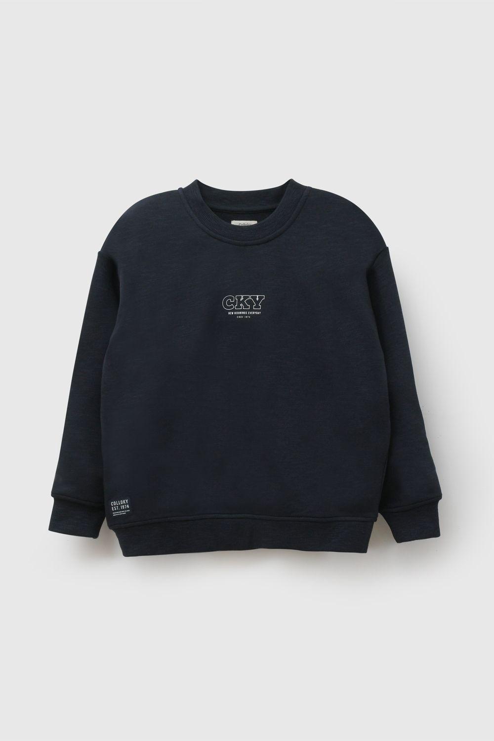 Polerón Celeste Niño 7519 Colloky-0