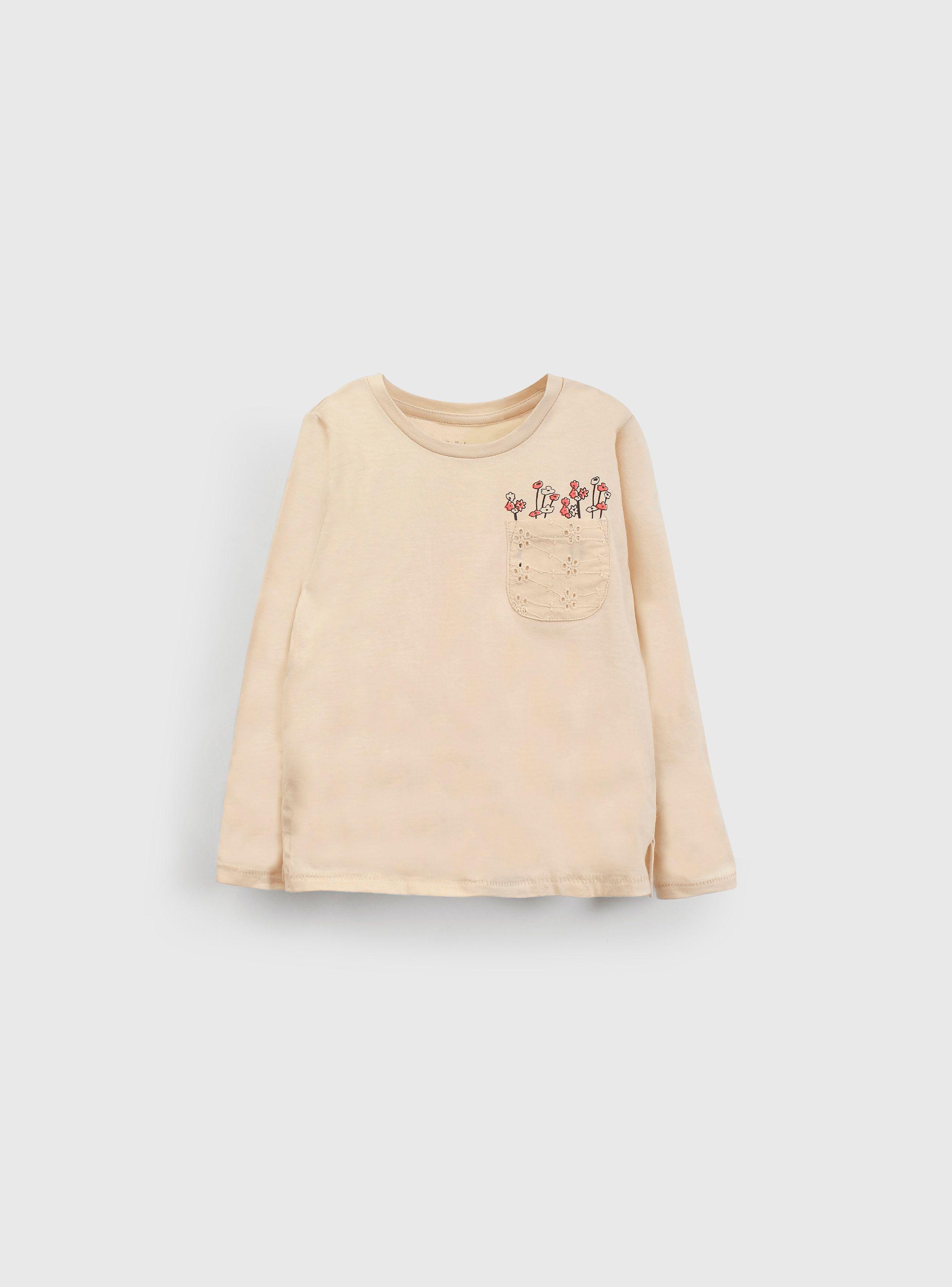 Polera Niña Café 56404 Colloky-0