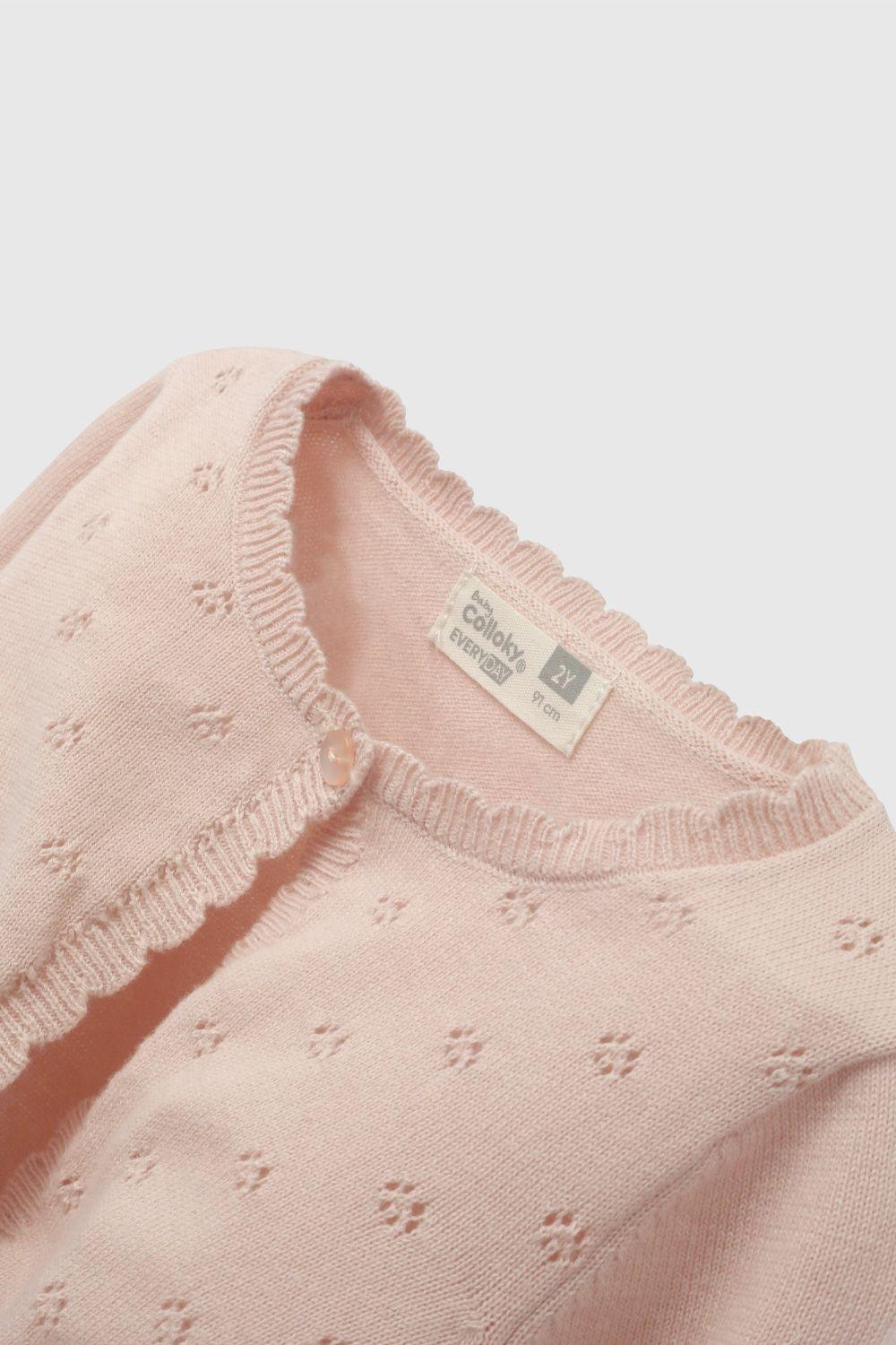 Chaleco Rosado De Niña CHLA1035V26-2