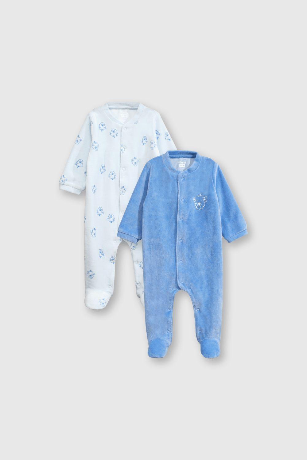 Pack de 2 Ositos Celeste de Bebé-0